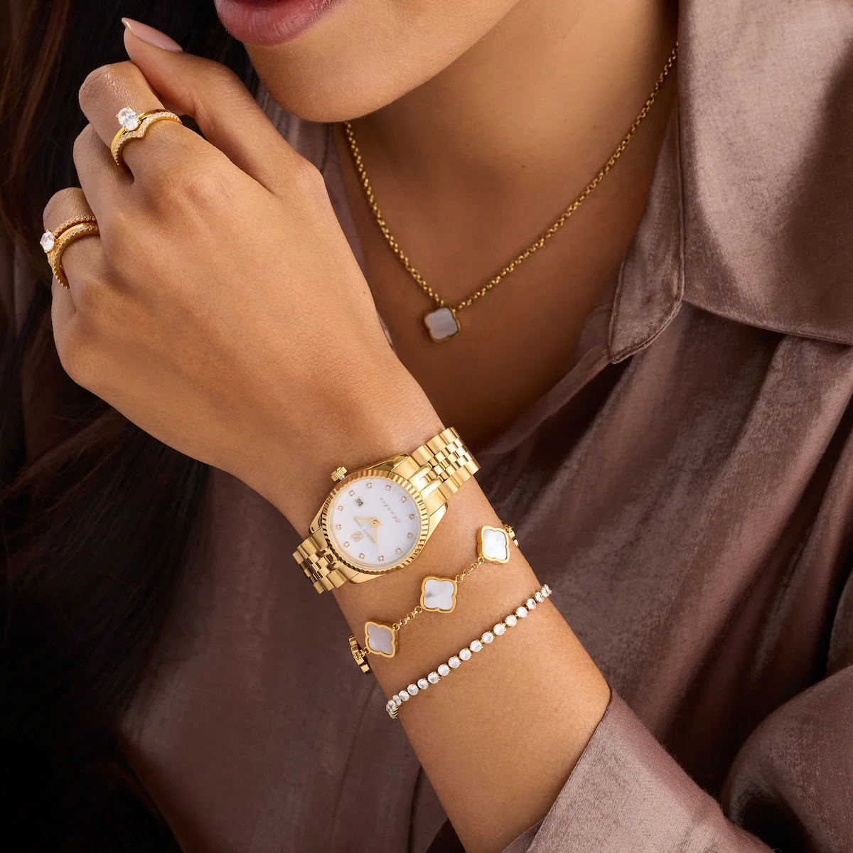 30mm Custom Belgravia Watch (Gold) - Image 4