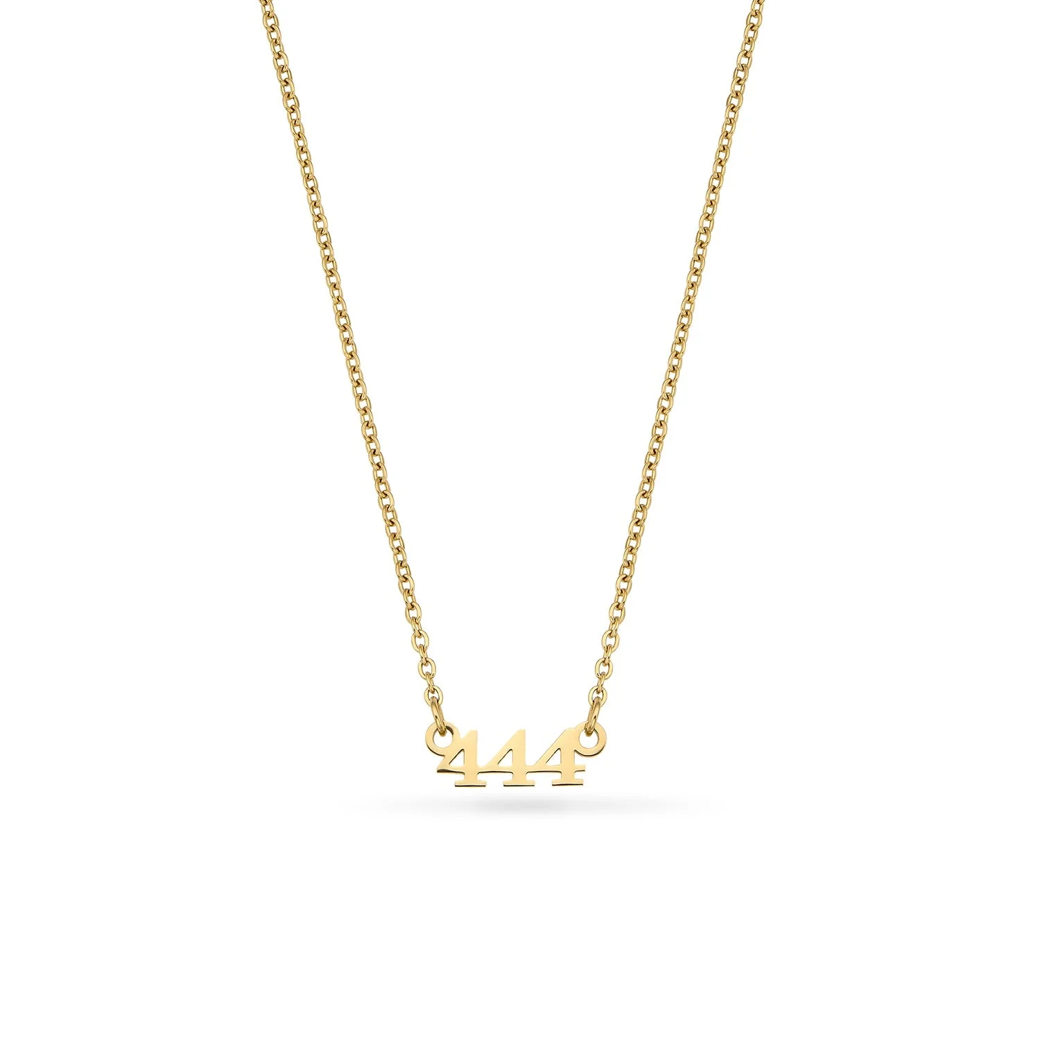 Angel Number Necklace (Gold)