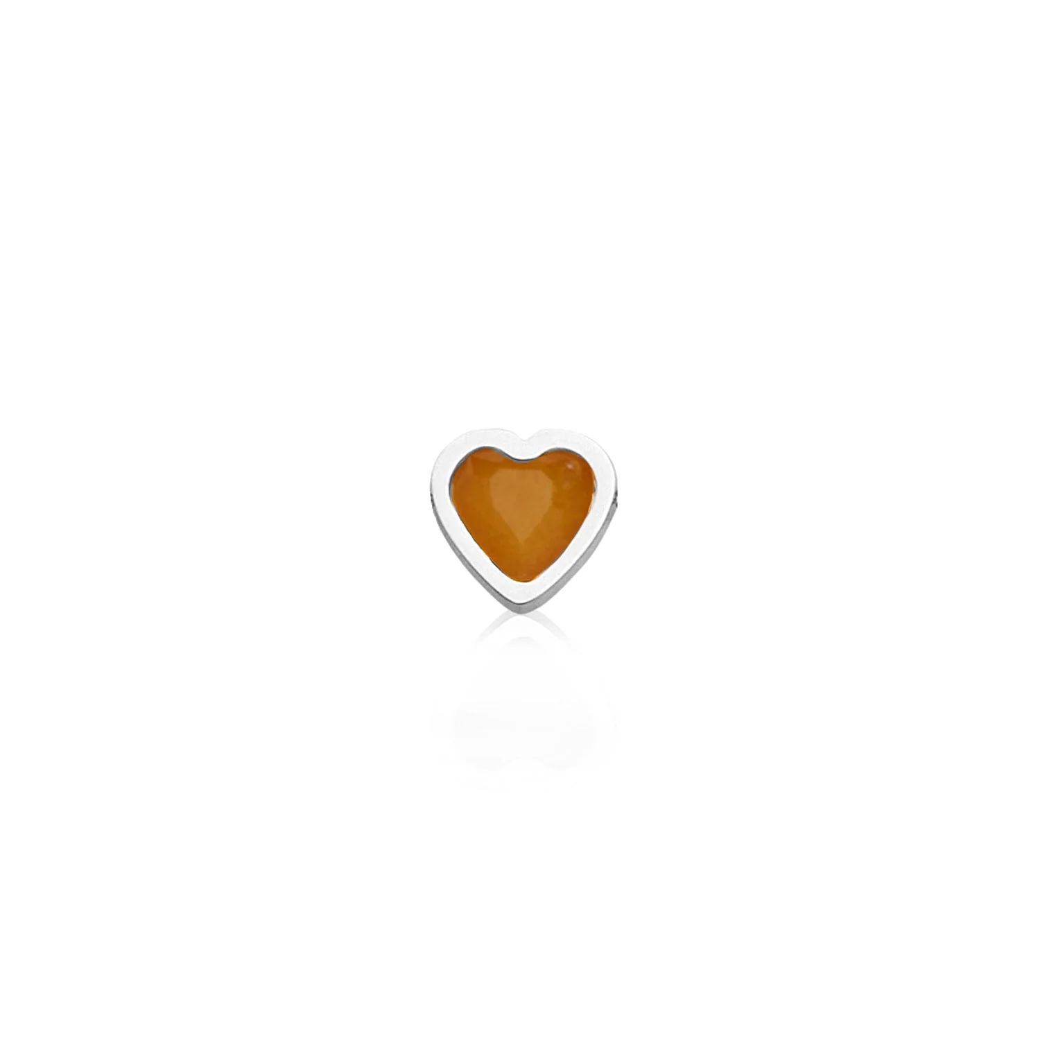 Made Mine Charms - Heart Birthstone Charms (Silver) - Image 13