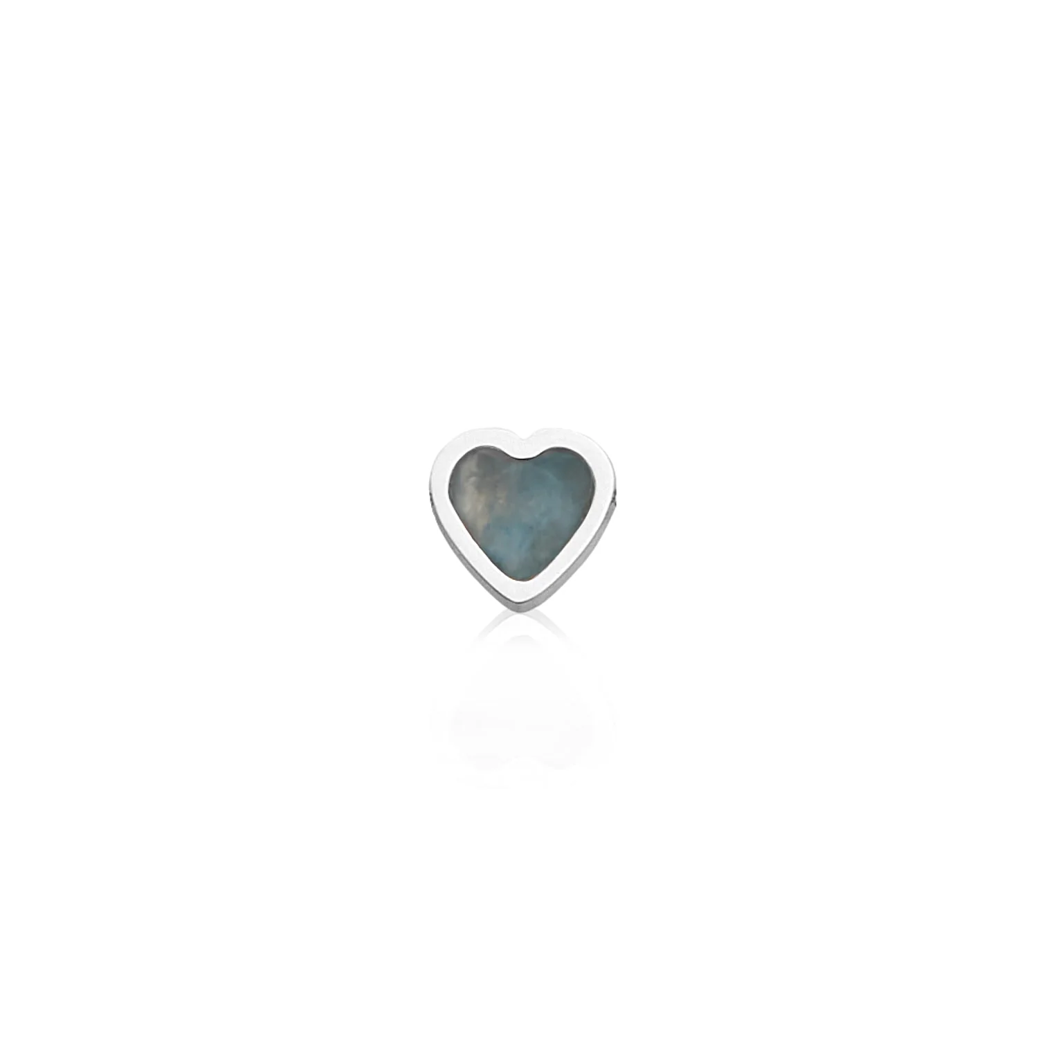 Made Mine Charms - Heart Birthstone Charms (Silver) - Image 14