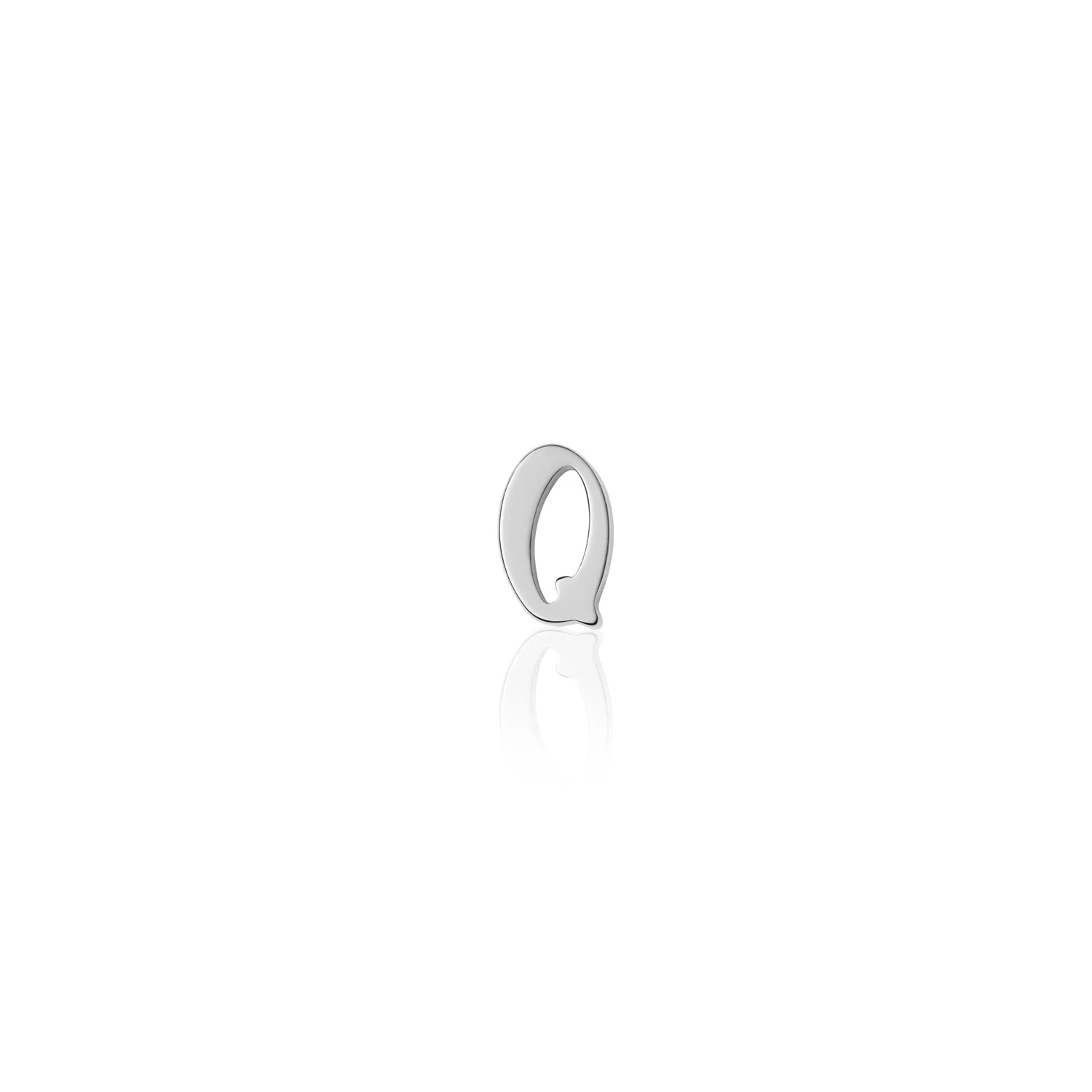 Fixed Charm - Handwritten Initial Charm (Silver) - Image 11