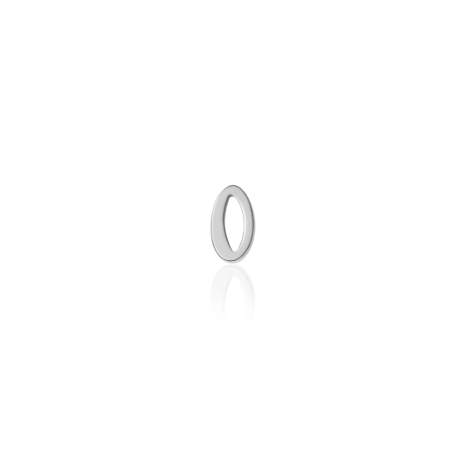 Fixed Charm - Handwritten Initial Charm (Silver) - Image 13