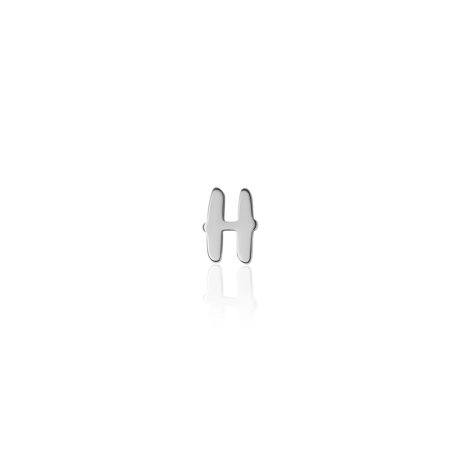 Fixed Charm - Handwritten Initial Charm (Silver) - Image 20