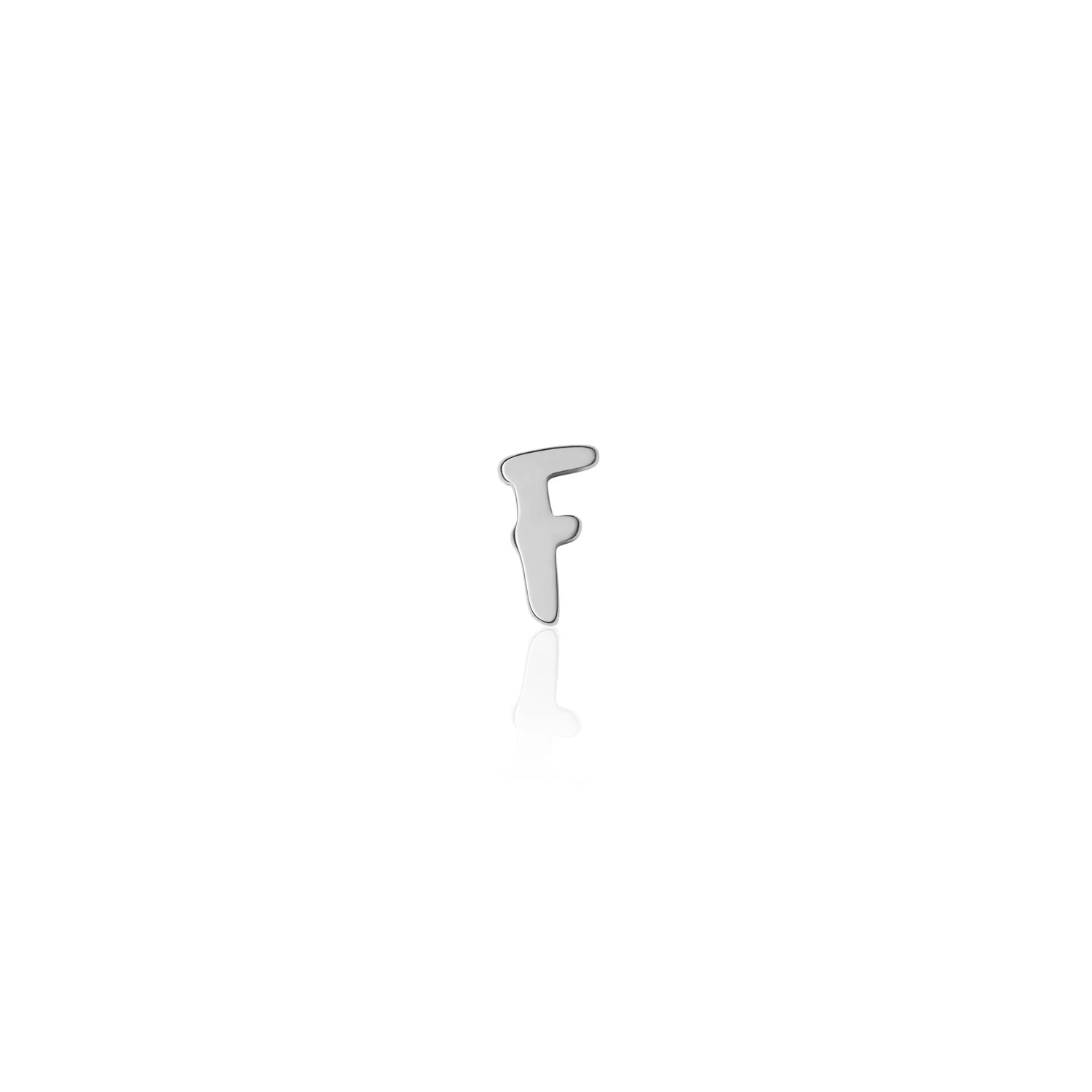 Fixed Charm - Handwritten Initial Charm (Silver) - Image 22