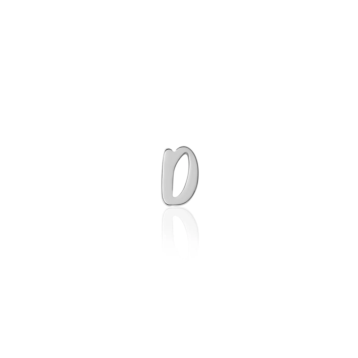 Fixed Charm - Handwritten Initial Charm (Silver) - Image 24