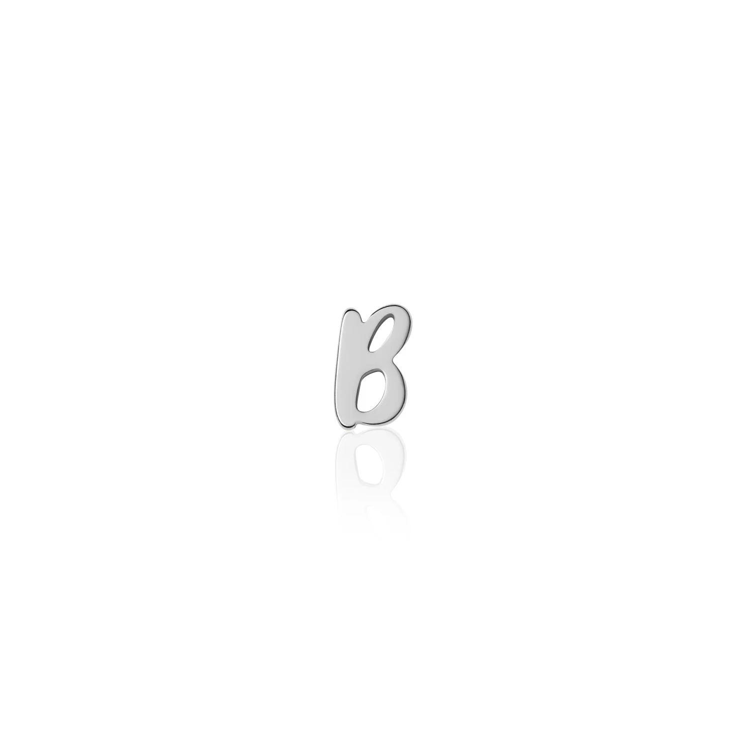 Fixed Charm - Handwritten Initial Charm (Silver) - Image 26