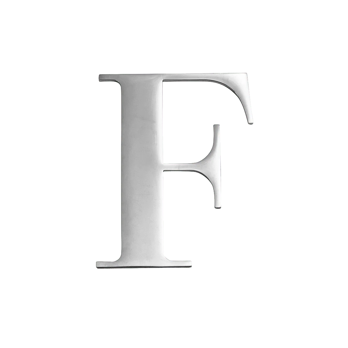 Silver Small Metal Letter - Image 6