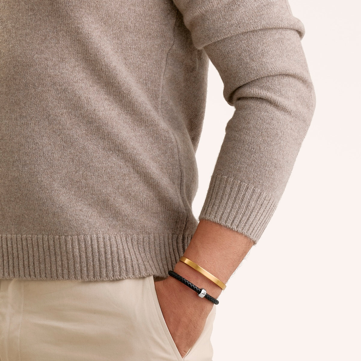 Custom Memento Cuff Bangle (Gold) - Image 5