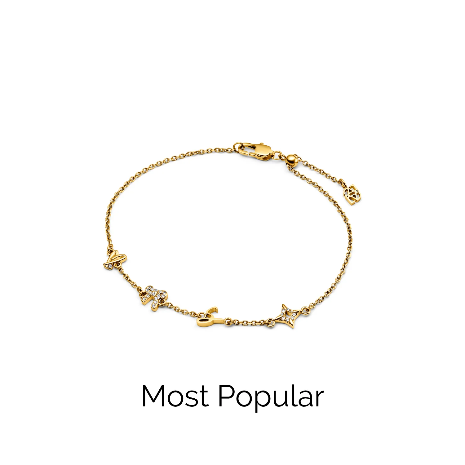 Made Mine Charm Bracelet (Gold) - Image 11