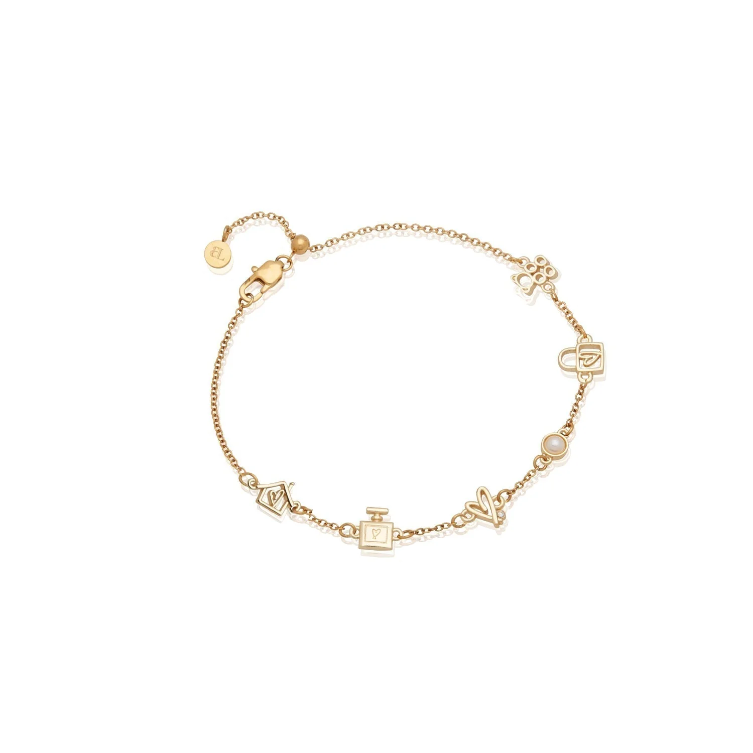 Made Mine Charm Bracelet (Gold) - Image 8