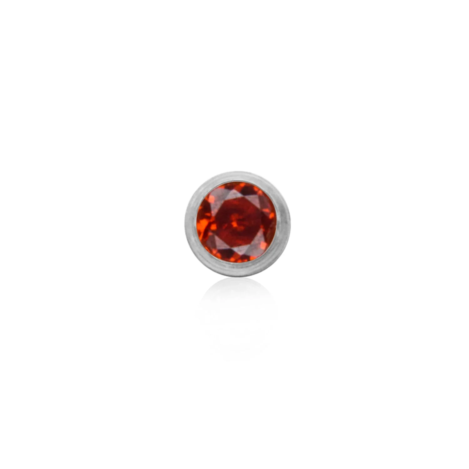 Double Initial Icon - Birthstone (Silver) - Image 8