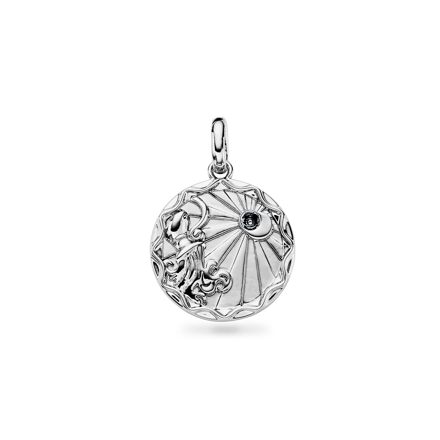 Custom Zodiac Coin Necklace (Silver) - Image 7