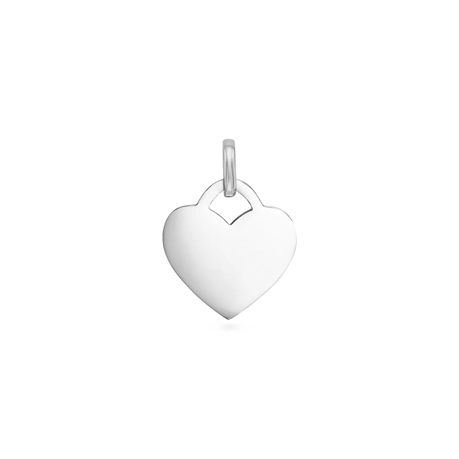 Double Heart Token Necklace (Gold) - Image 9
