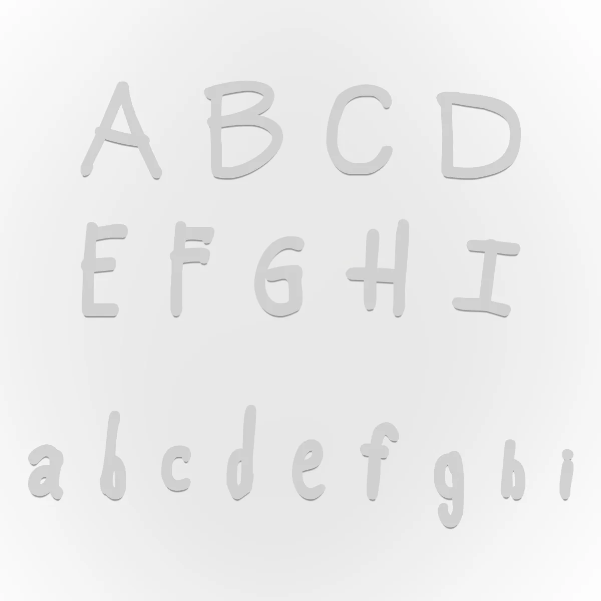 Custom Handwritten Domed Bangle (Silver) - Image 7
