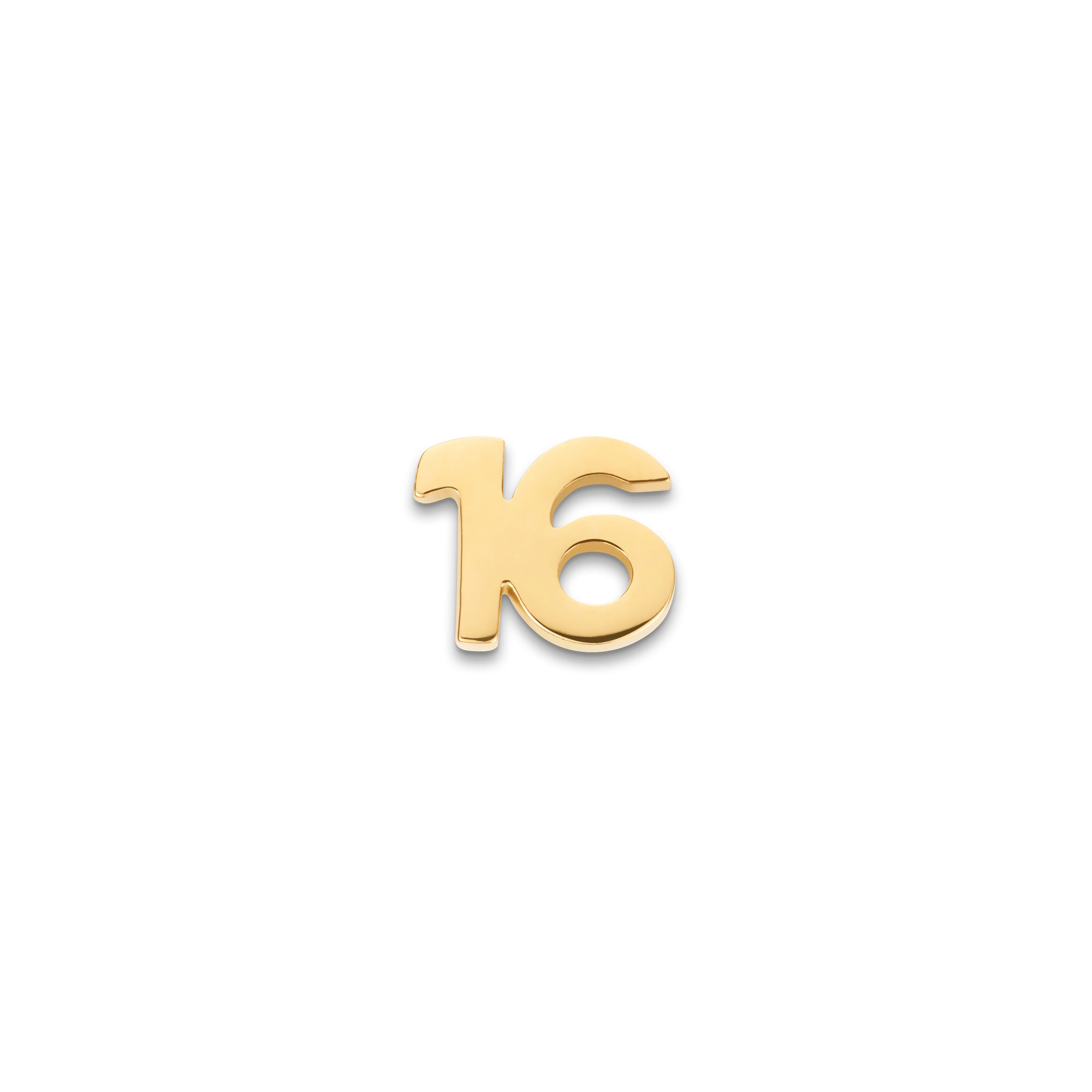 Made Mine Charms - Celebration Number Charms (Gold) - Image 2