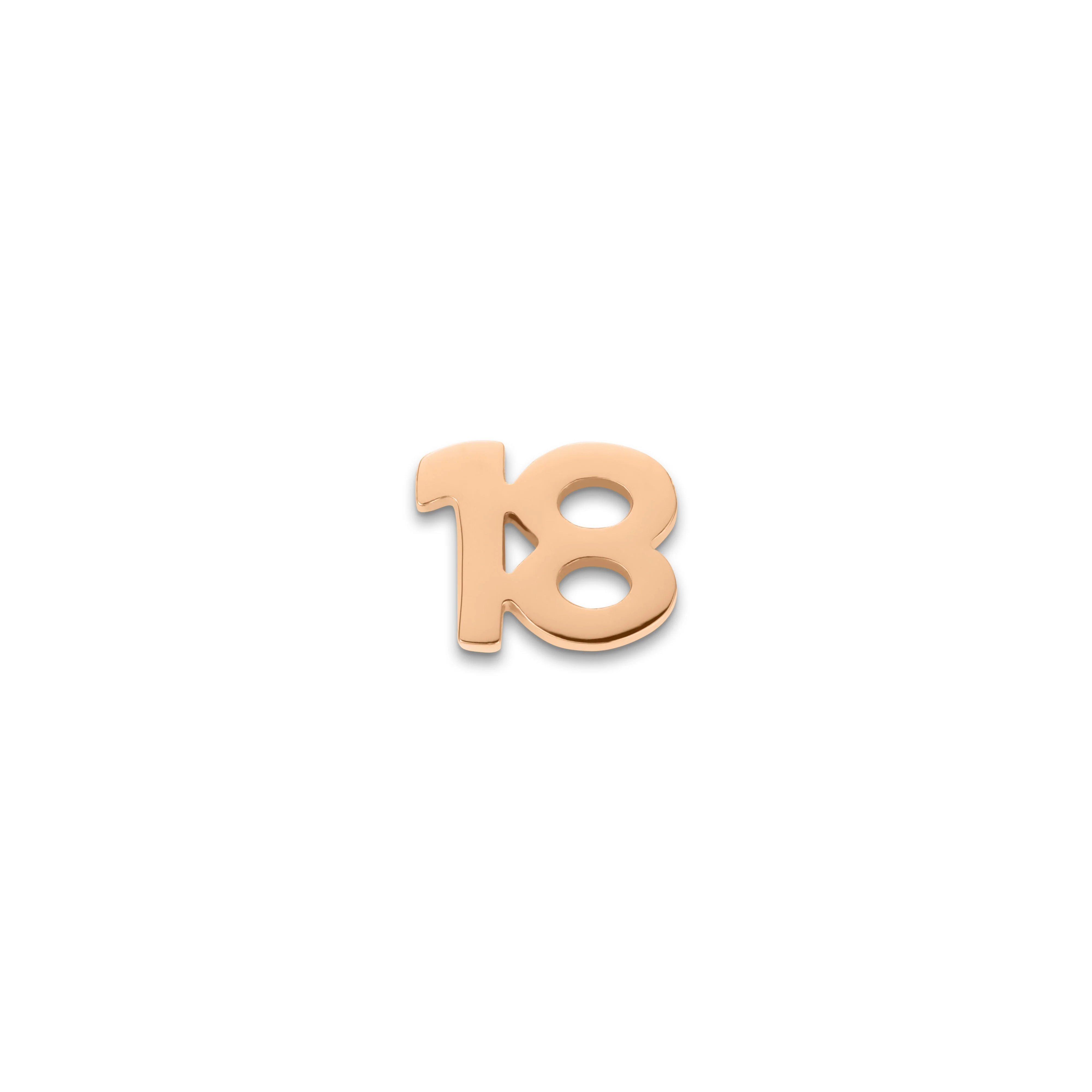 Made Mine Charms - Celebration Number Charms (Rose Gold) - Image 3
