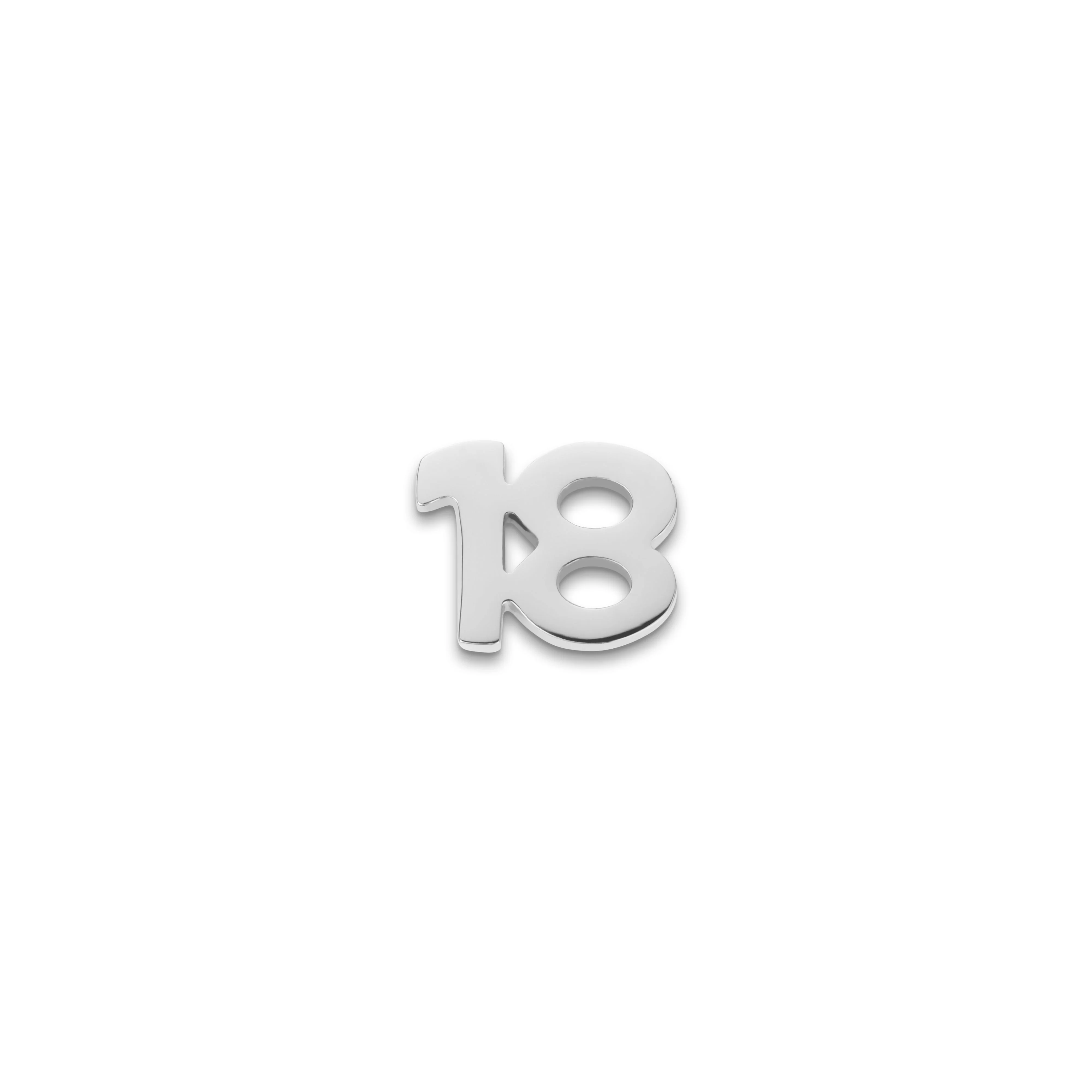 Made Mine Charms - Celebration Number Charms (Silver) - Image 3