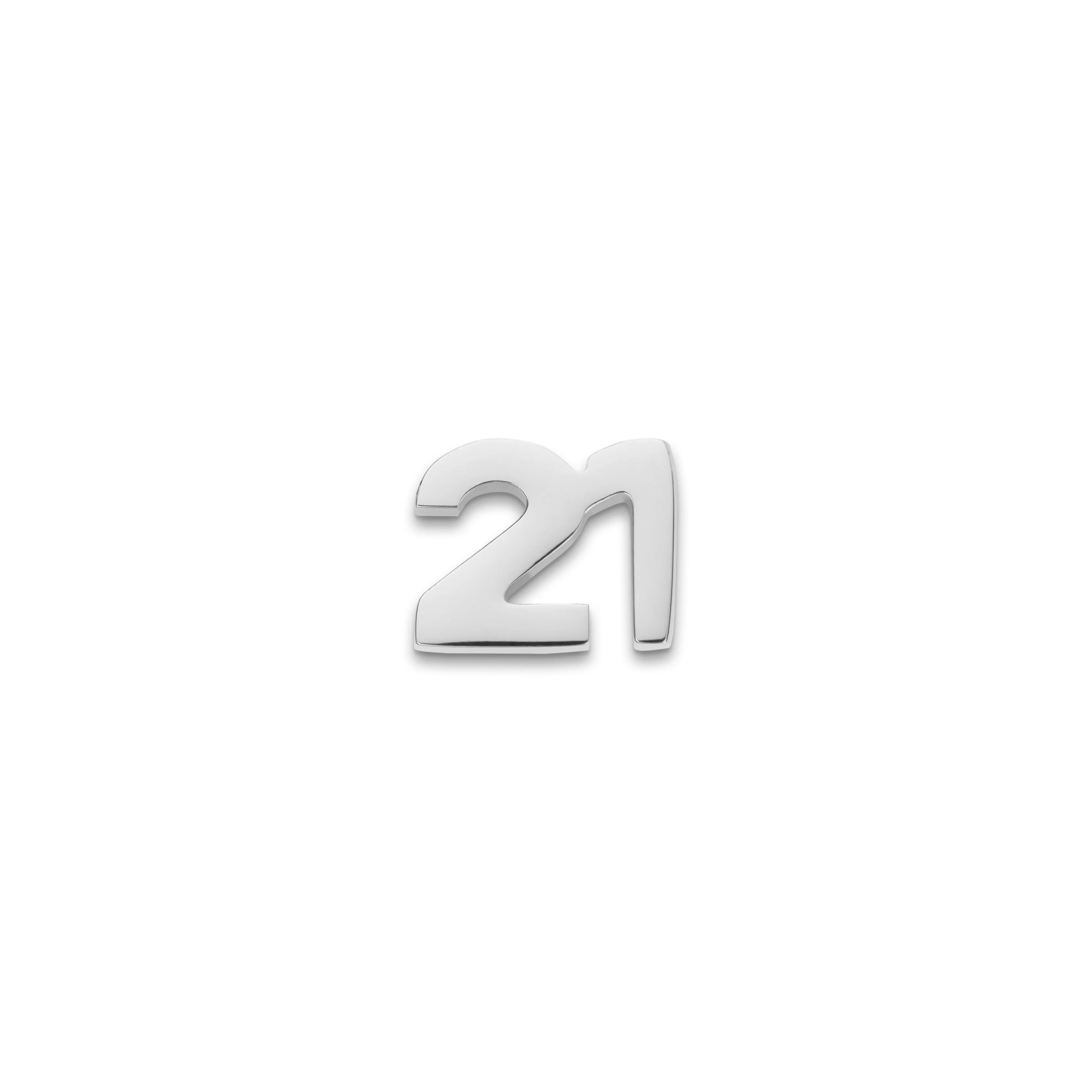 Made Mine Charms - Celebration Number Charms (Silver) - Image 4