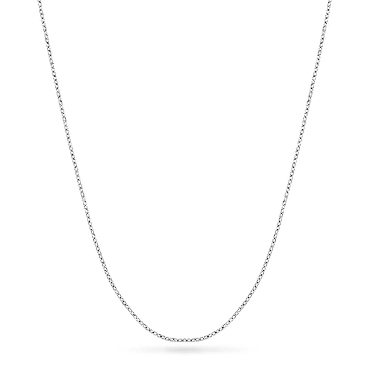 Floating Charm Heart Locket Necklace (Silver) - Image 20
