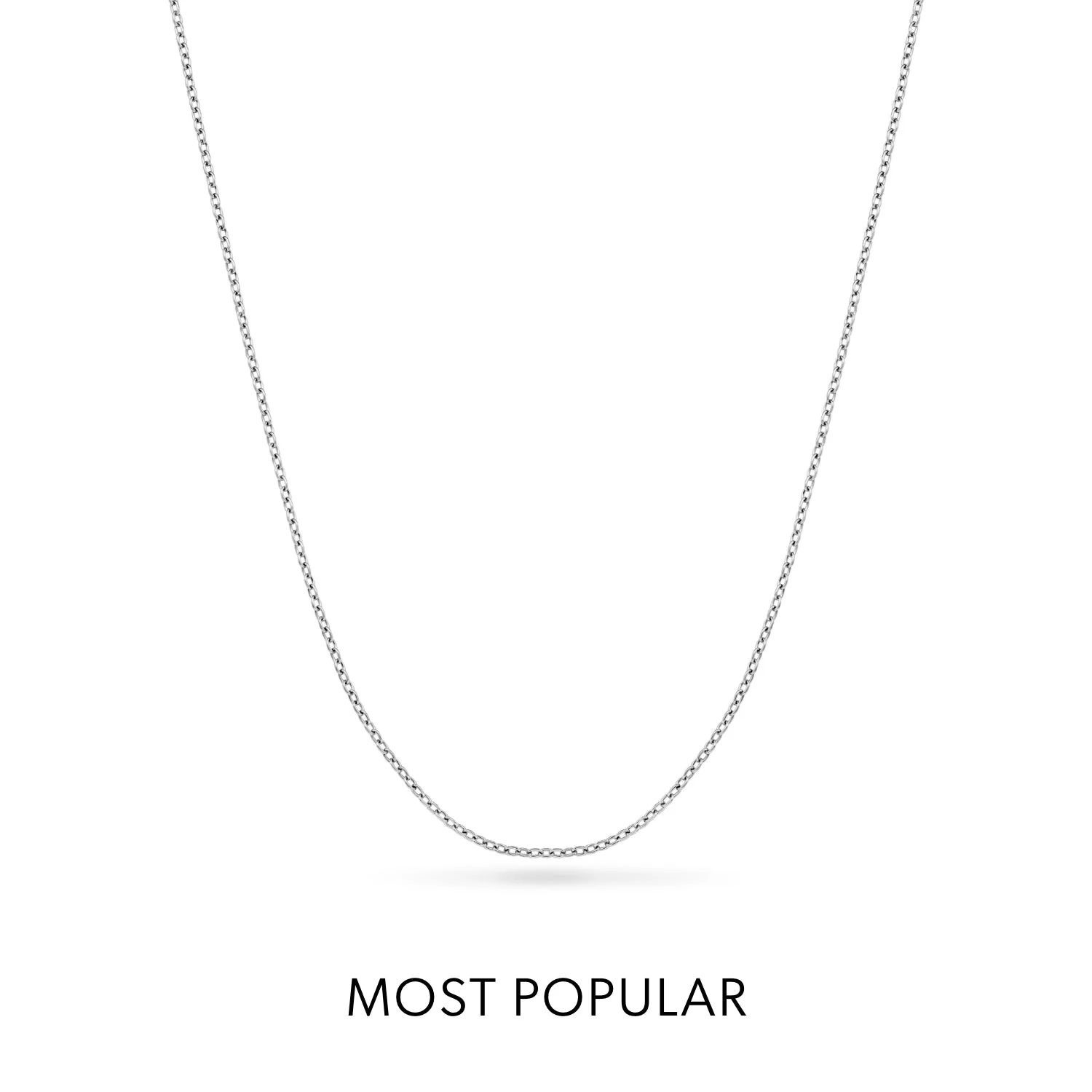 Floating Charm Heart Locket Necklace (Silver) - Image 21