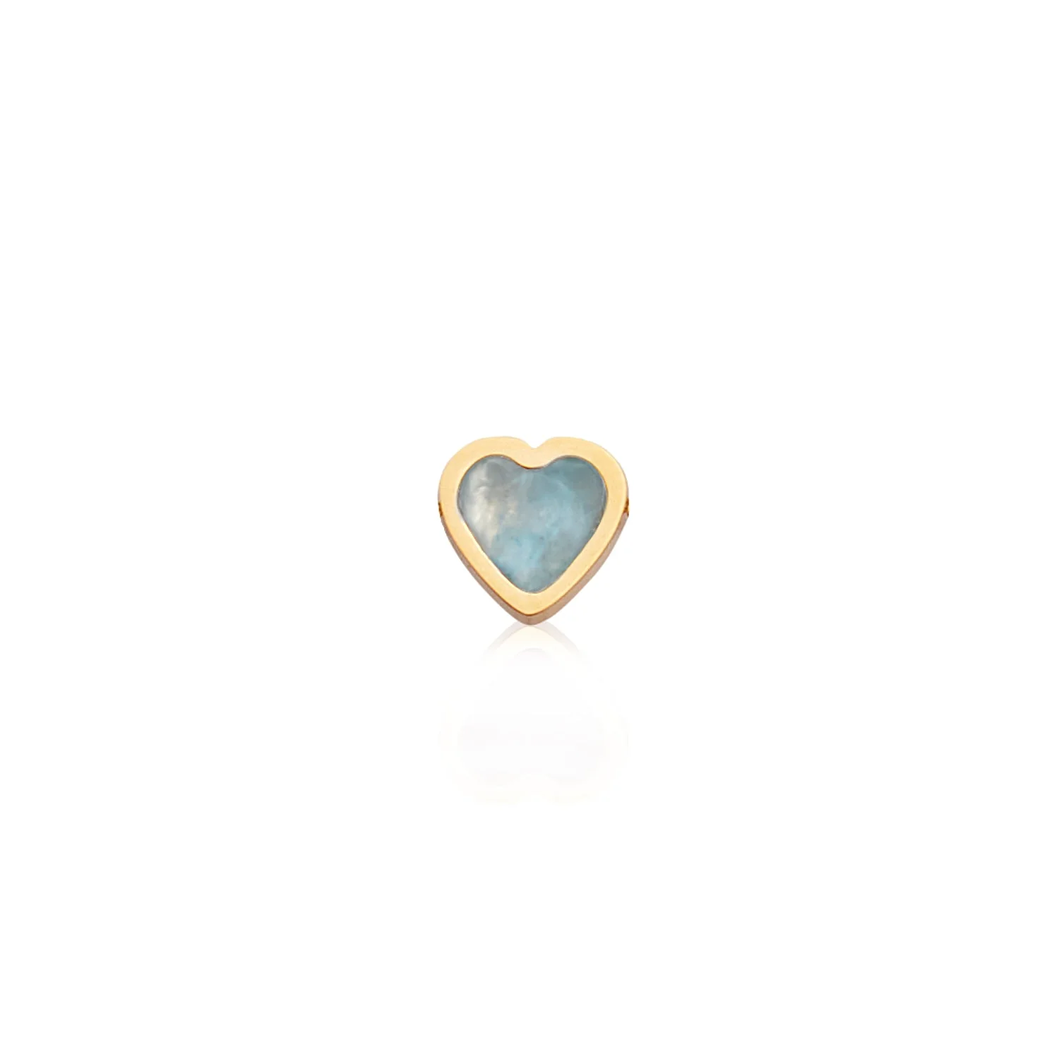 Made Mine Charms - Heart Birthstone Charms (Gold) - Image 5
