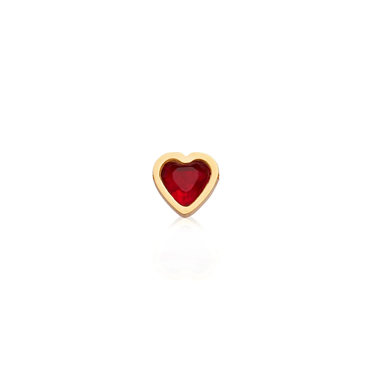 Made Mine Charms - Heart Birthstone Charms (Gold) - Image 9