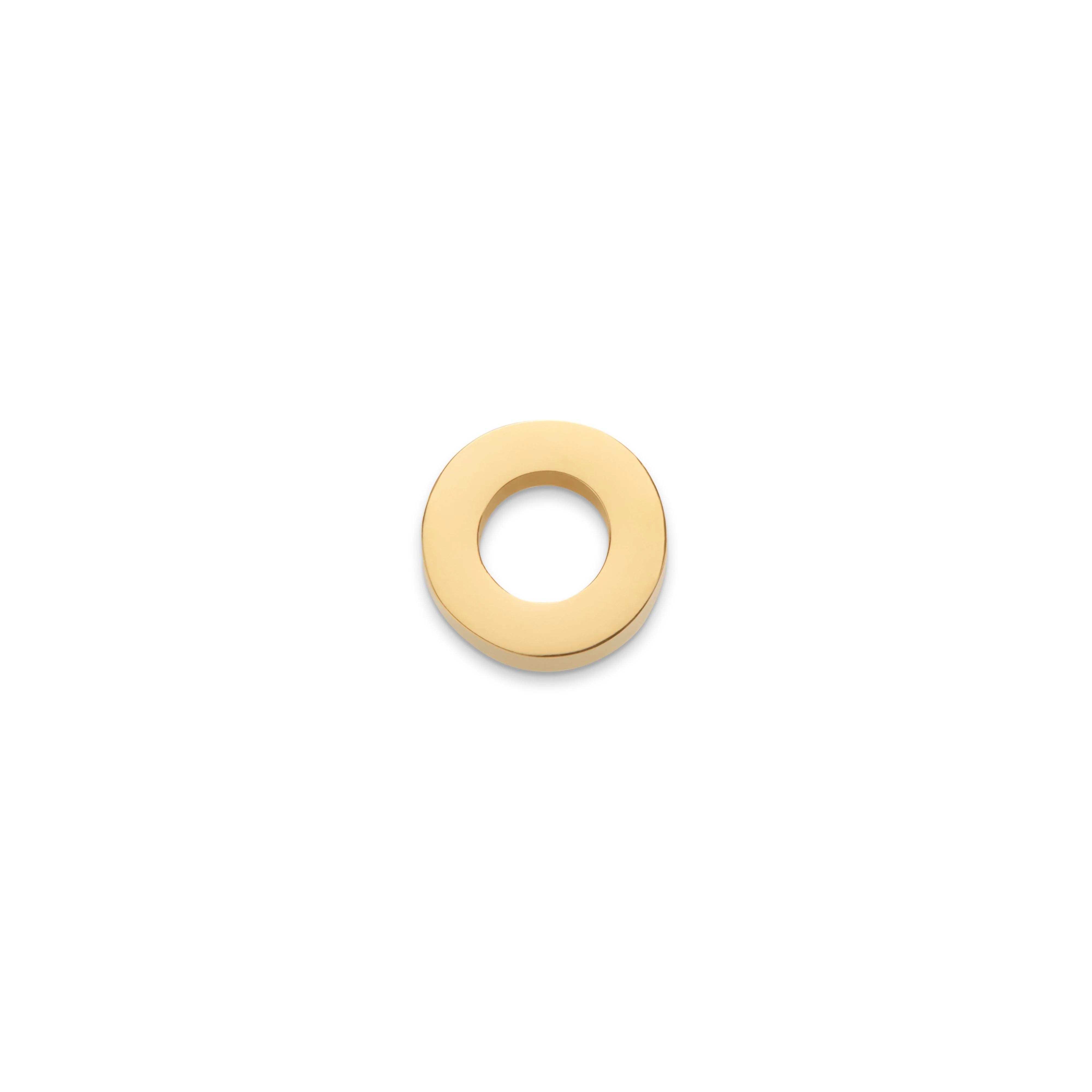 Made Mine Charms - Block Initial Charm (Gold) - Image 16