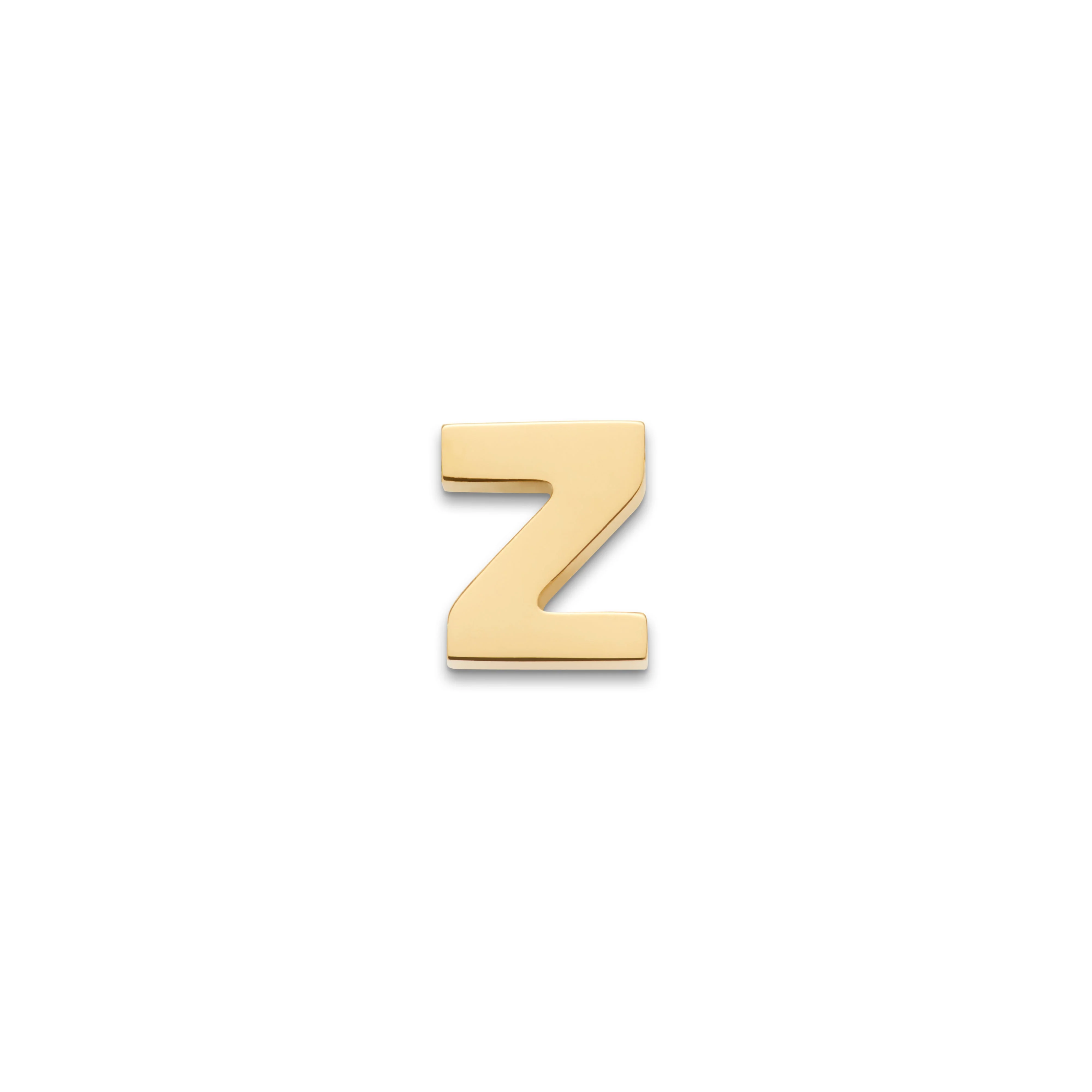 Made Mine Charms - Block Initial Charm (Gold) - Image 27