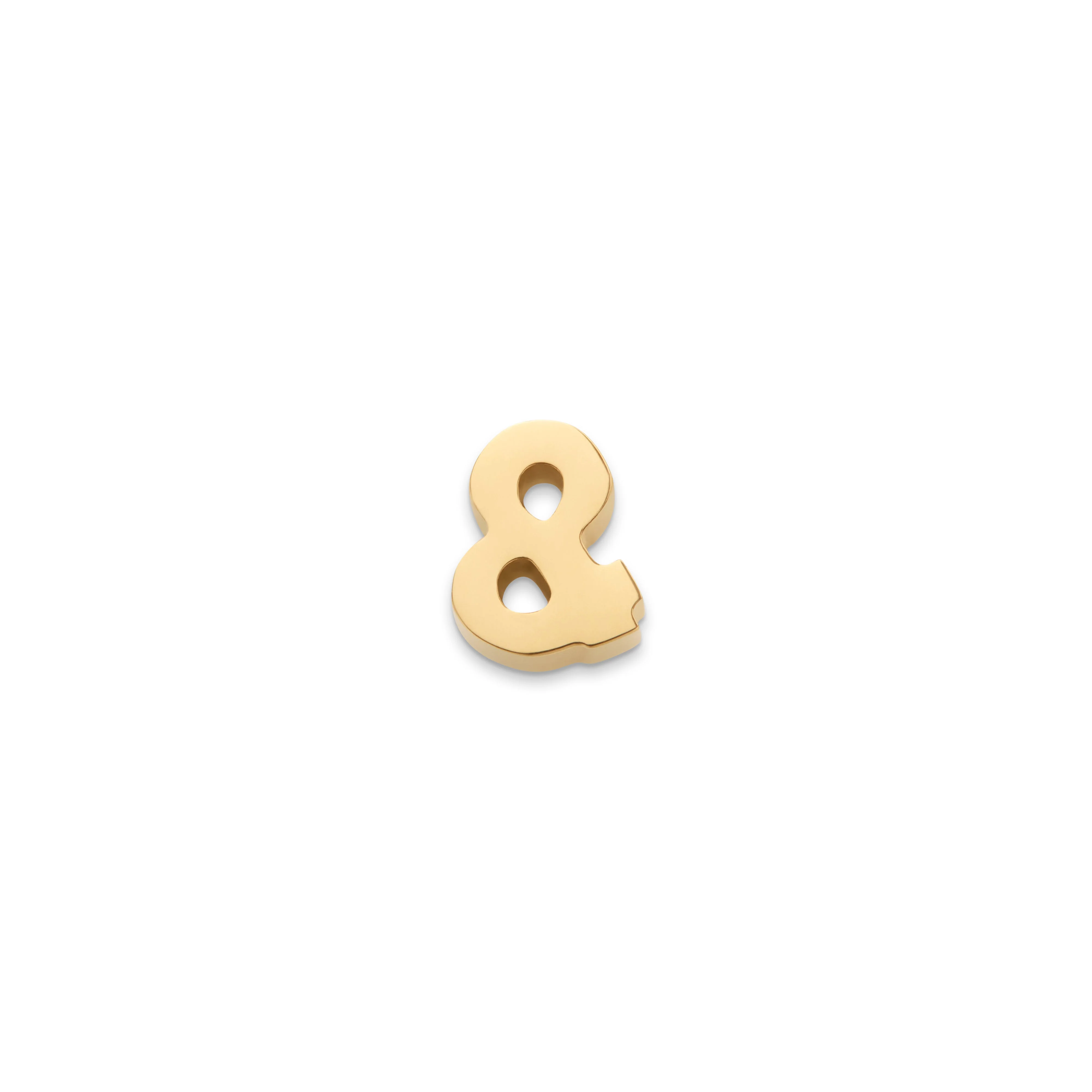 Made Mine Charms - Block Initial Charm (Gold) - Image 28