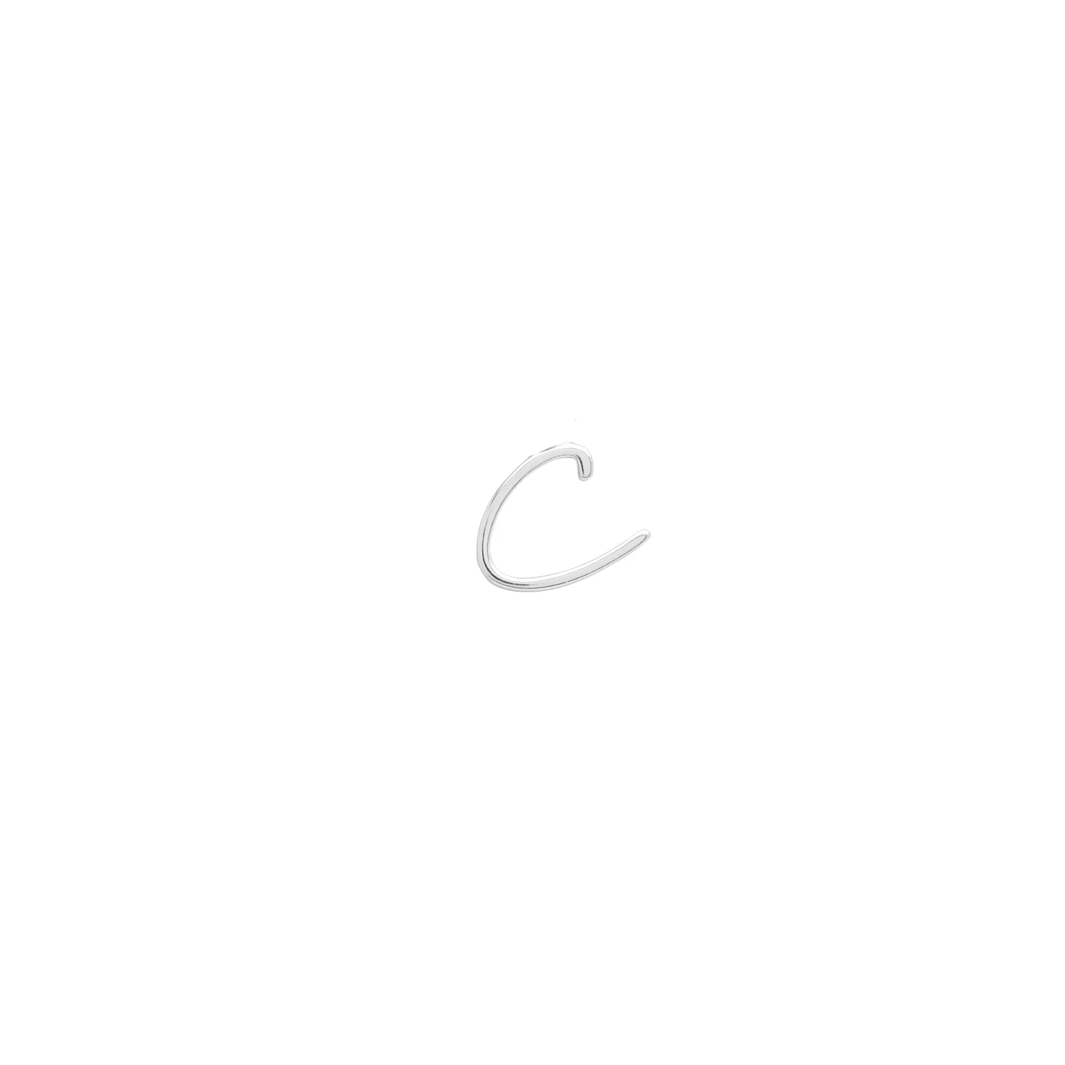 Made Mine Charms - Script Initial Charms (Silver) - Image 4