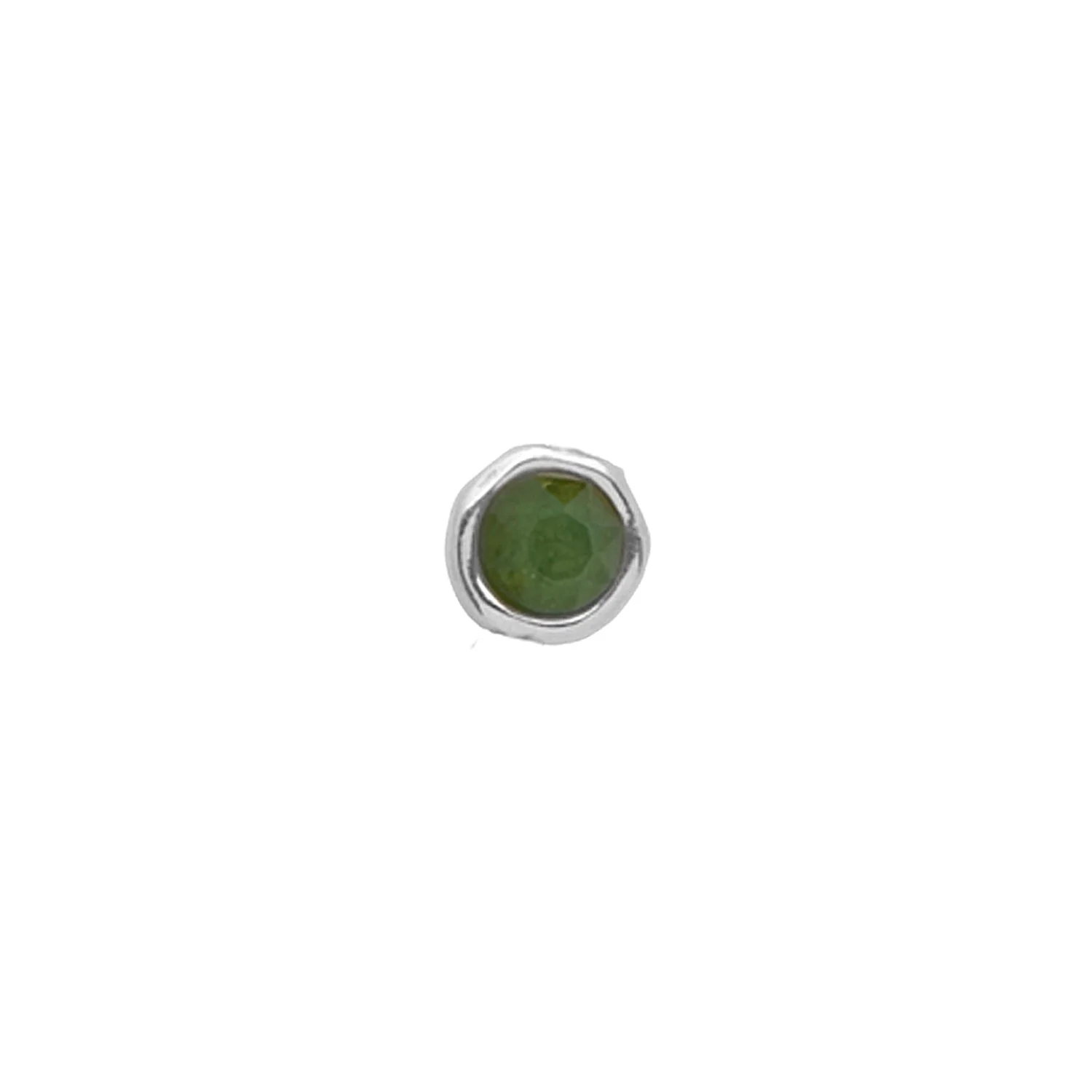 Made Mine Initials & Birthstone Necklace (Silver) - Image 11