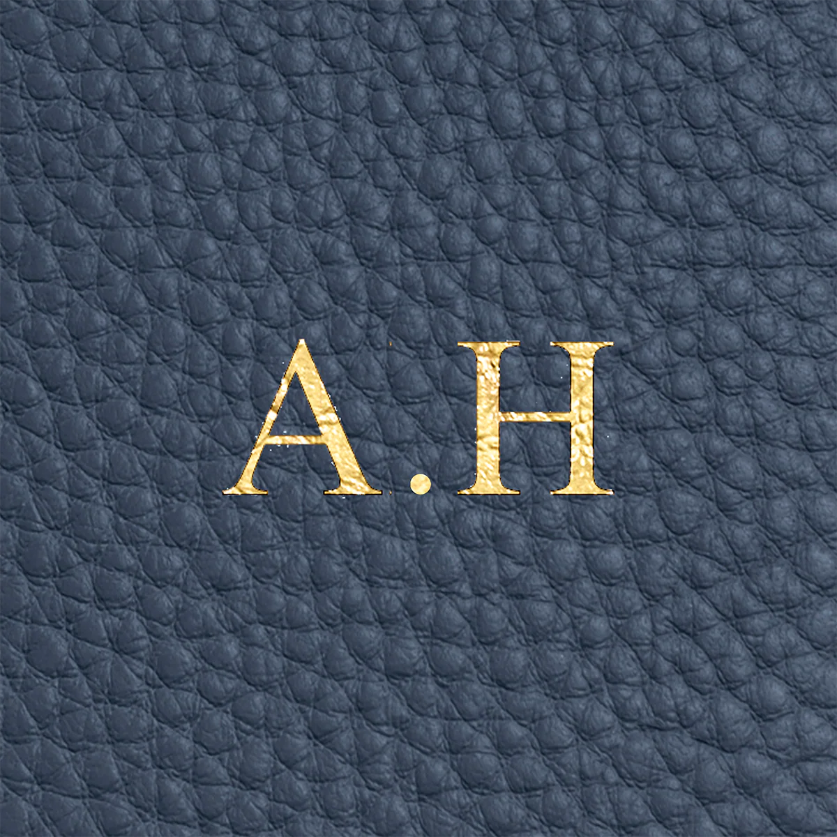 Leather Card Holder (Navy) - Image 7