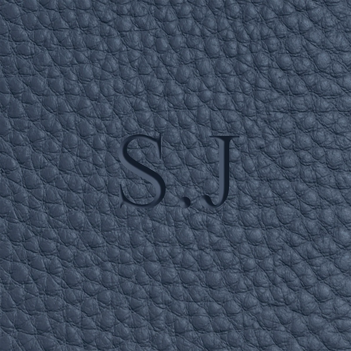 Leather Card Holder (Navy) - Image 8