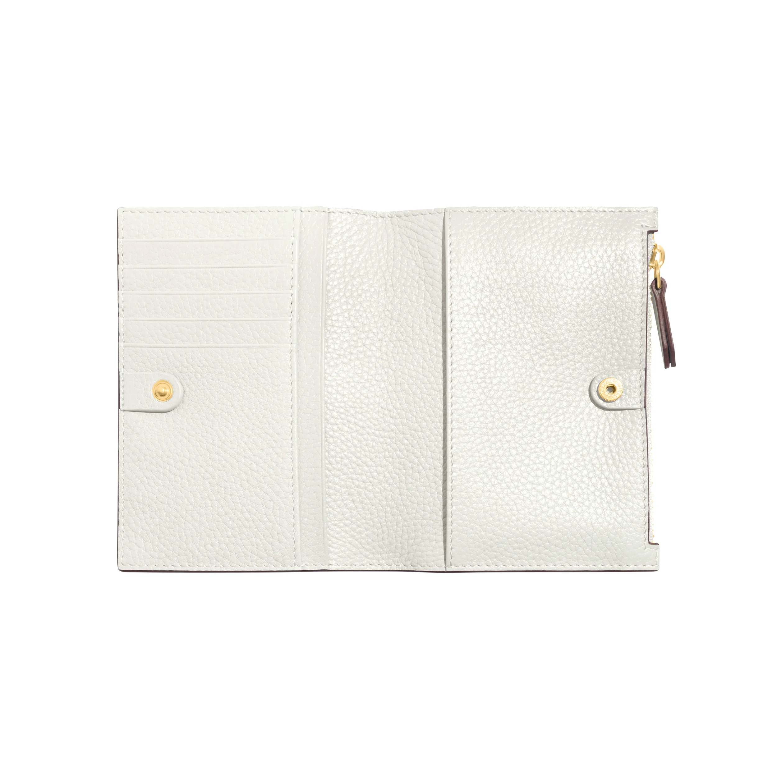 Leather Passport Holder (Ivory) - Image 4