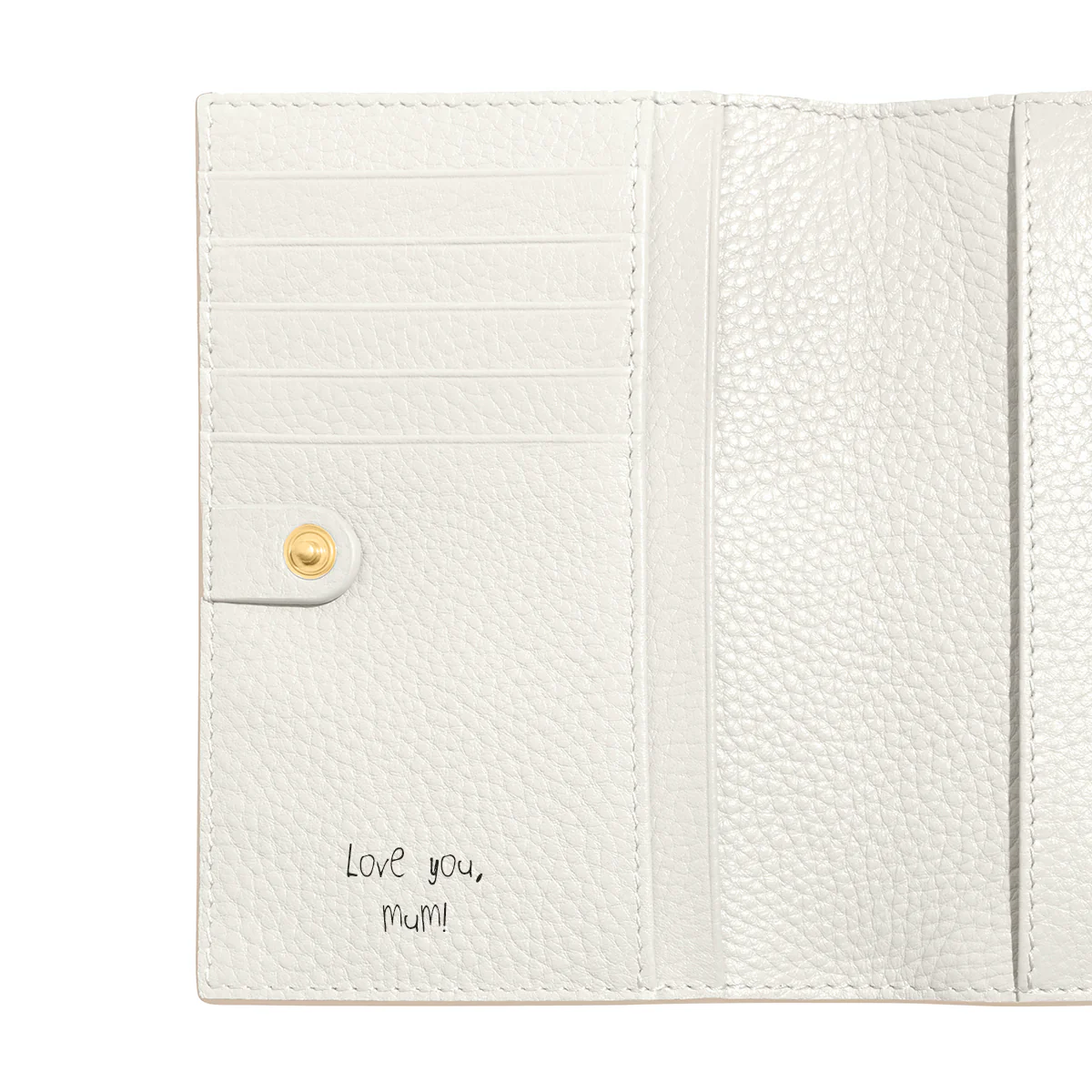 Leather Passport Holder (Ivory) - Image 7