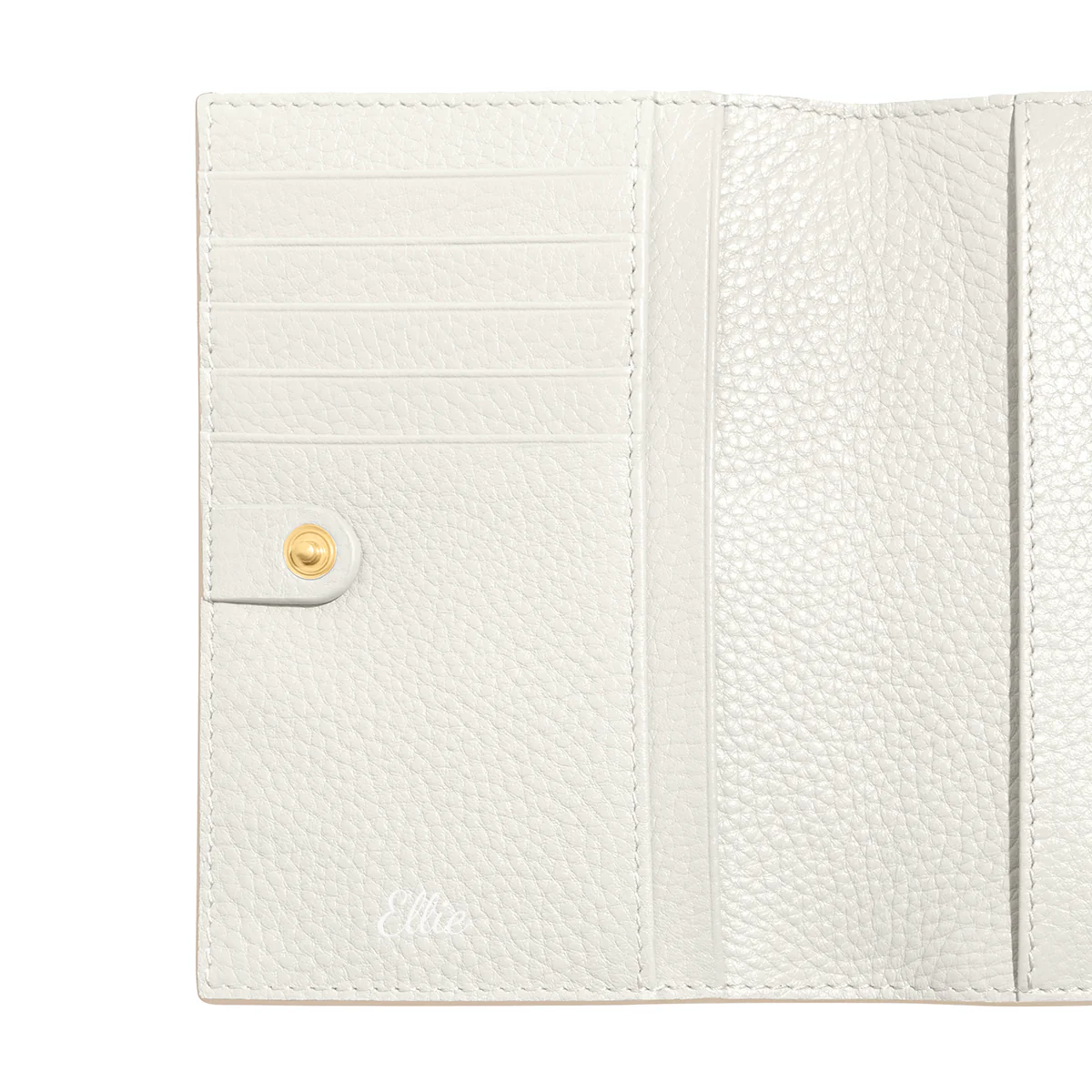 Leather Passport Holder (Ivory) - Image 8