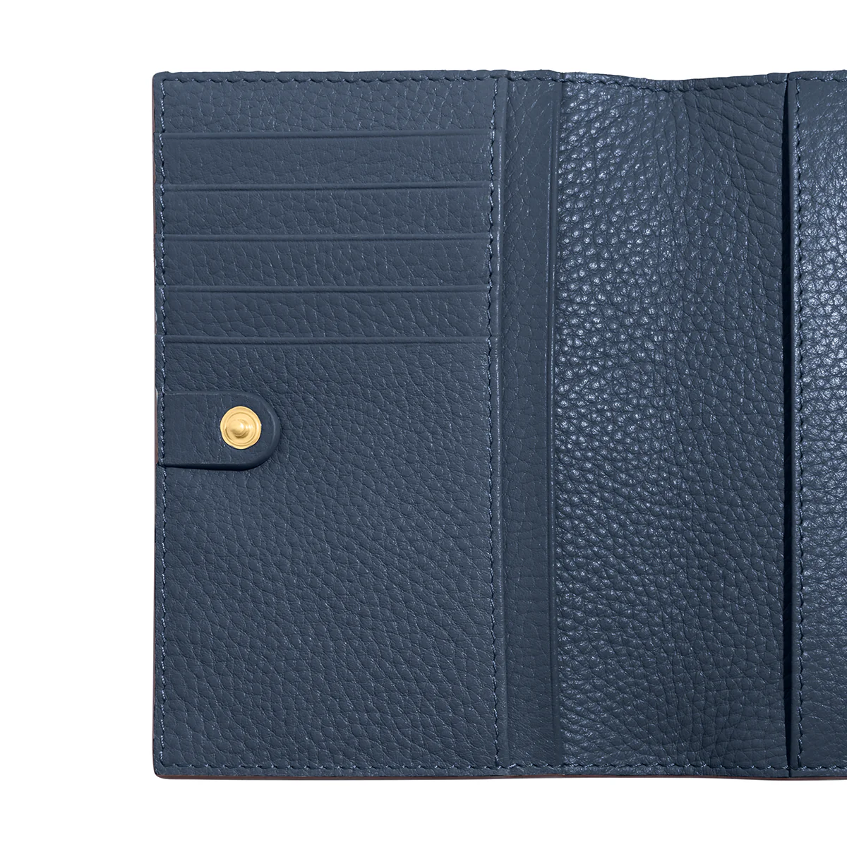 Leather Passport Holder (Navy) - Image 10