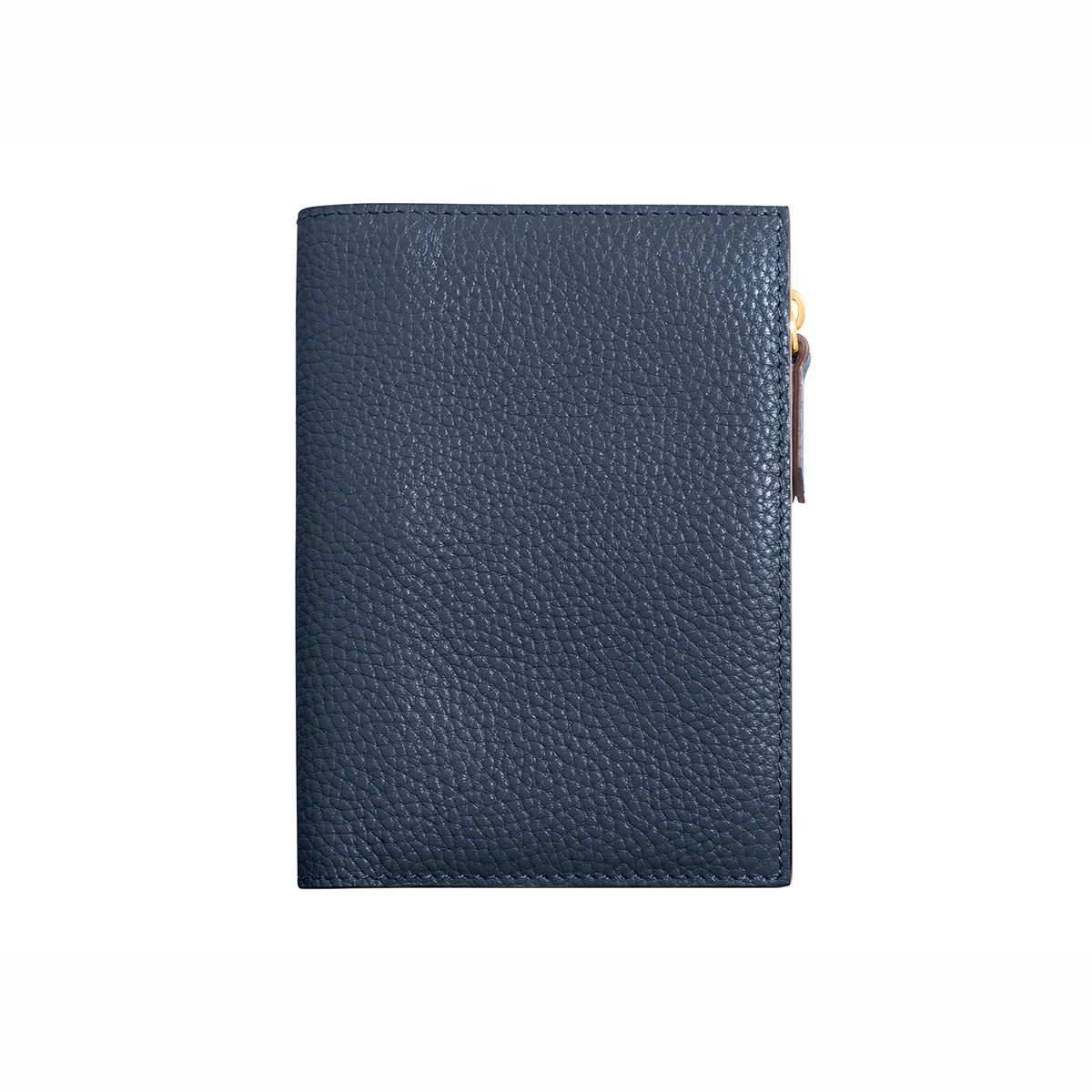 Leather Passport Holder (Navy) - Image 6