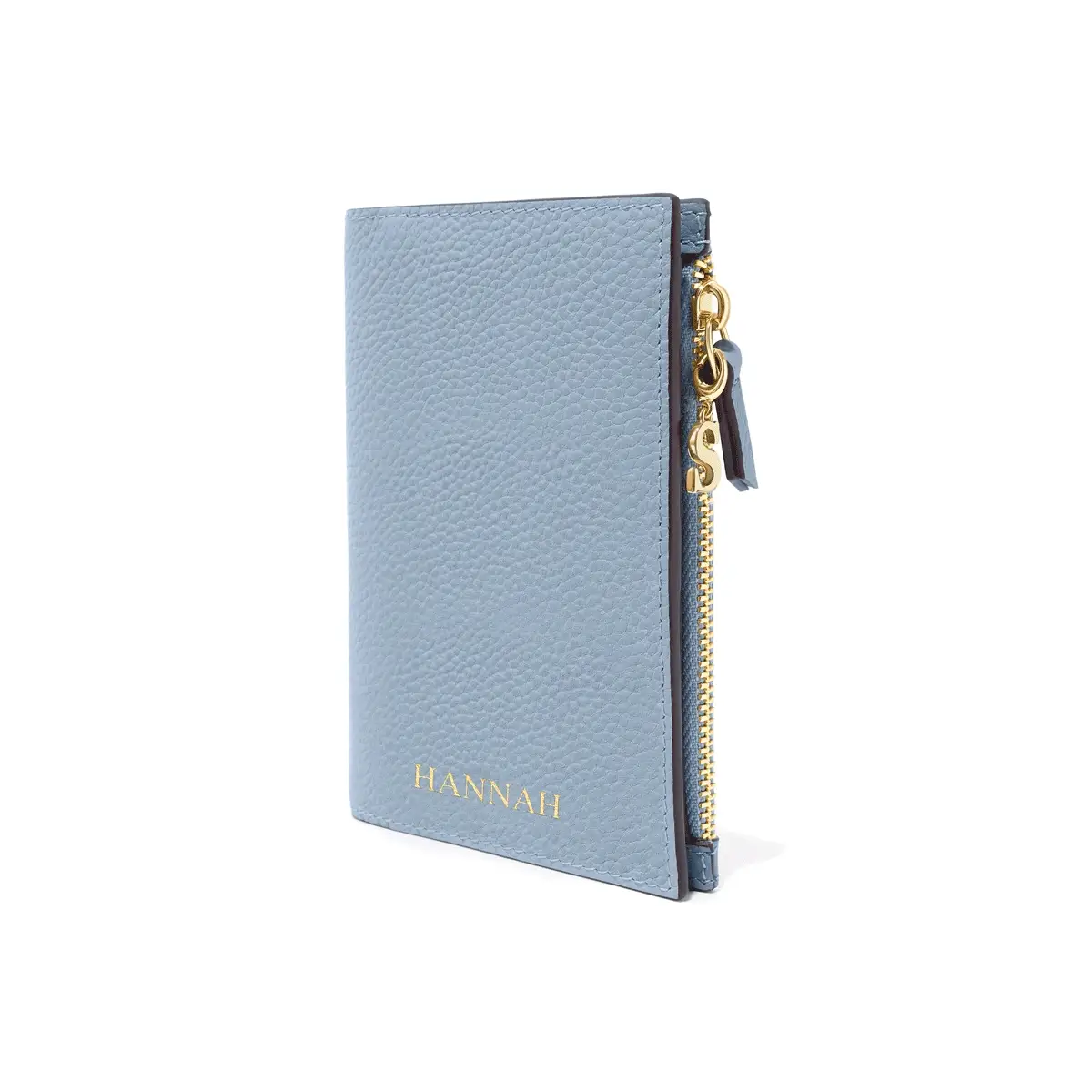 Leather Passport Holder (Powder Blue) - Image 11
