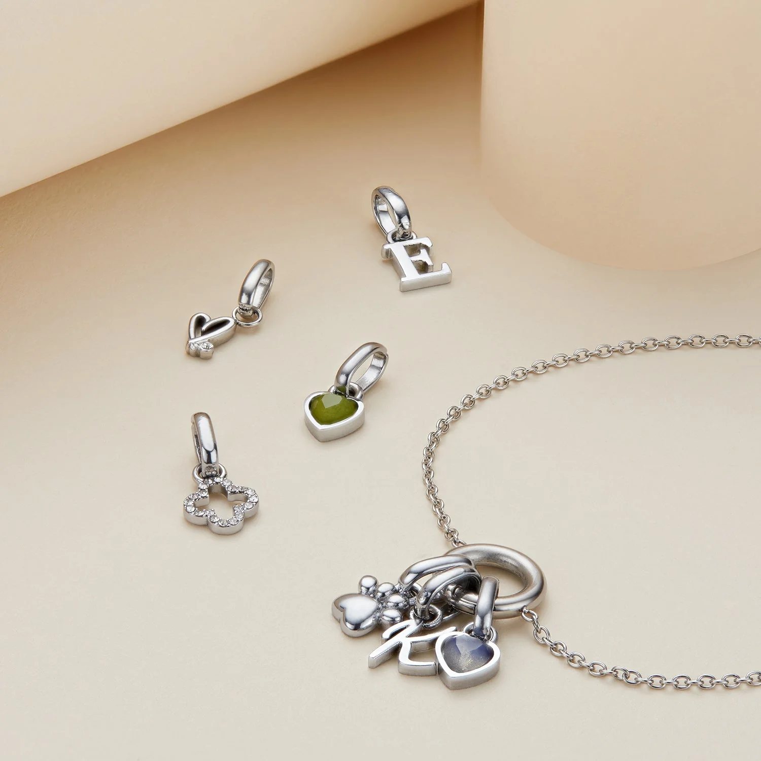 Stacey's Stories Initial Pendant (Silver) - Image 2