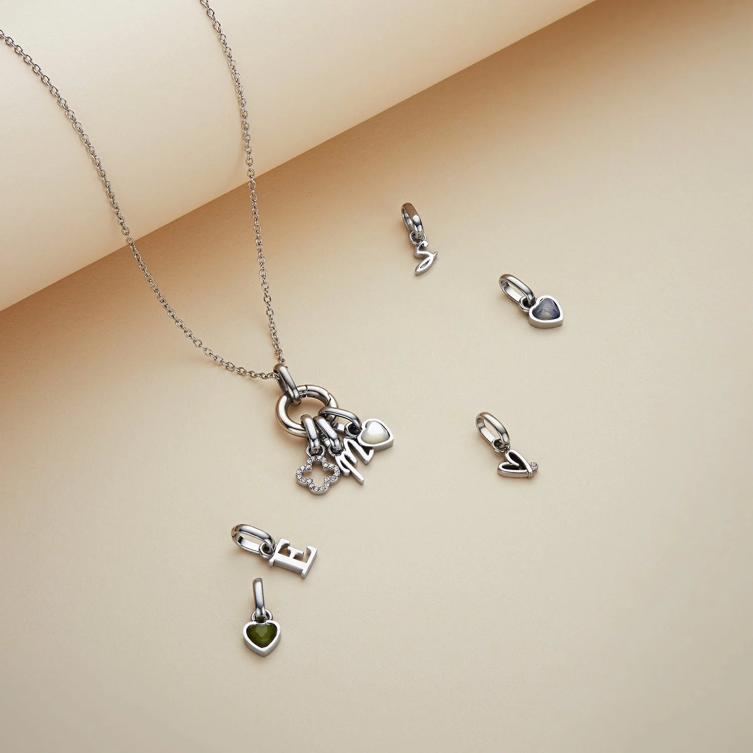 Stacey's Stories Initial Pendant (Silver) - Image 3