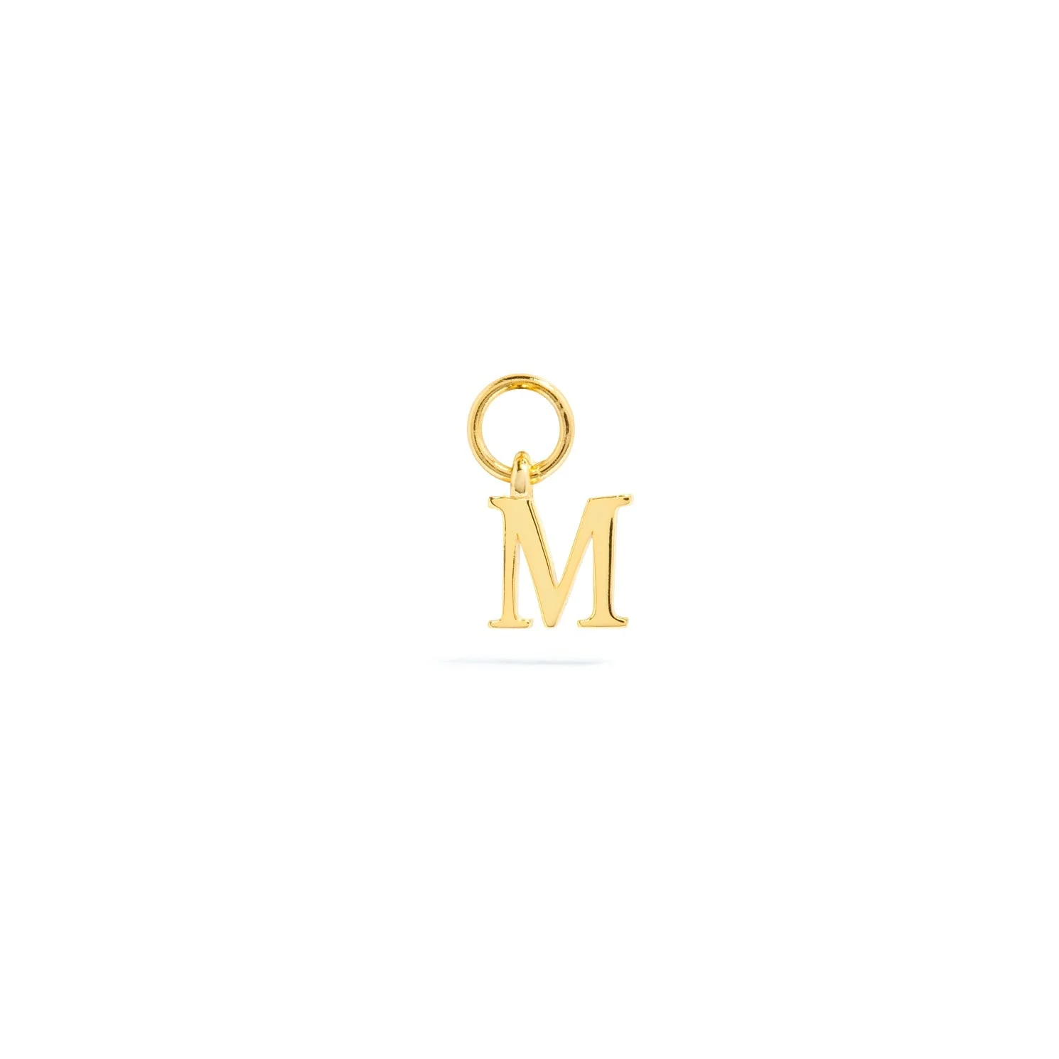 Stacey's Stories Mini Initial Hoop Charm (Gold) - Image 13