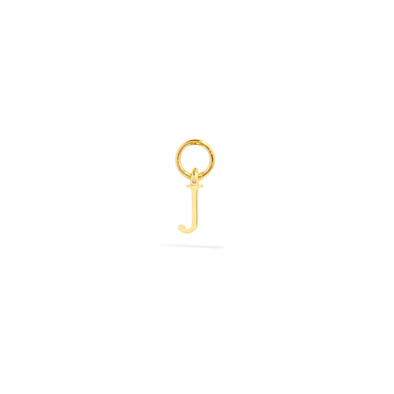 Stacey's Stories Mini Initial Hoop Charm (Gold) - Image 9