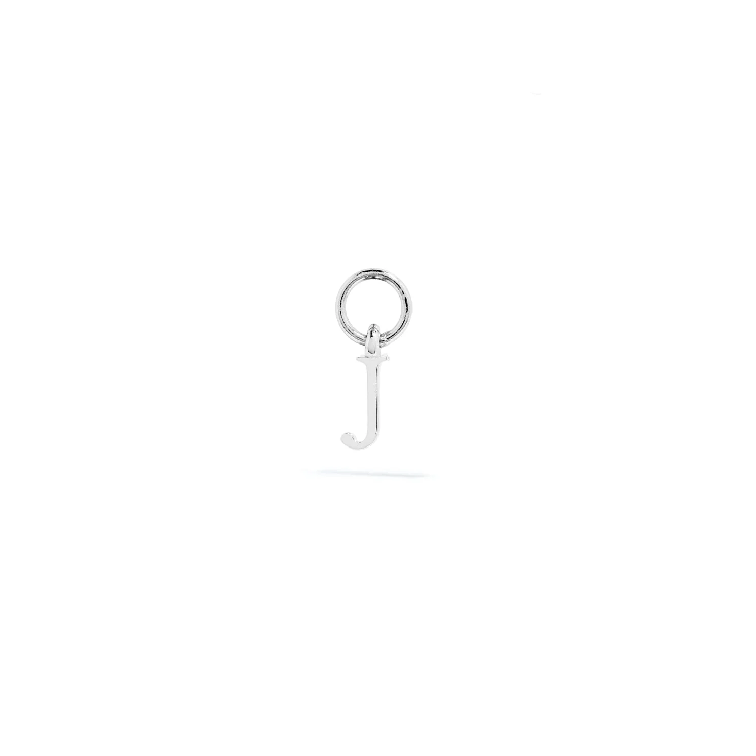 Stacey's Stories Mini Initial Hoop Charm (Silver) - Image 10
