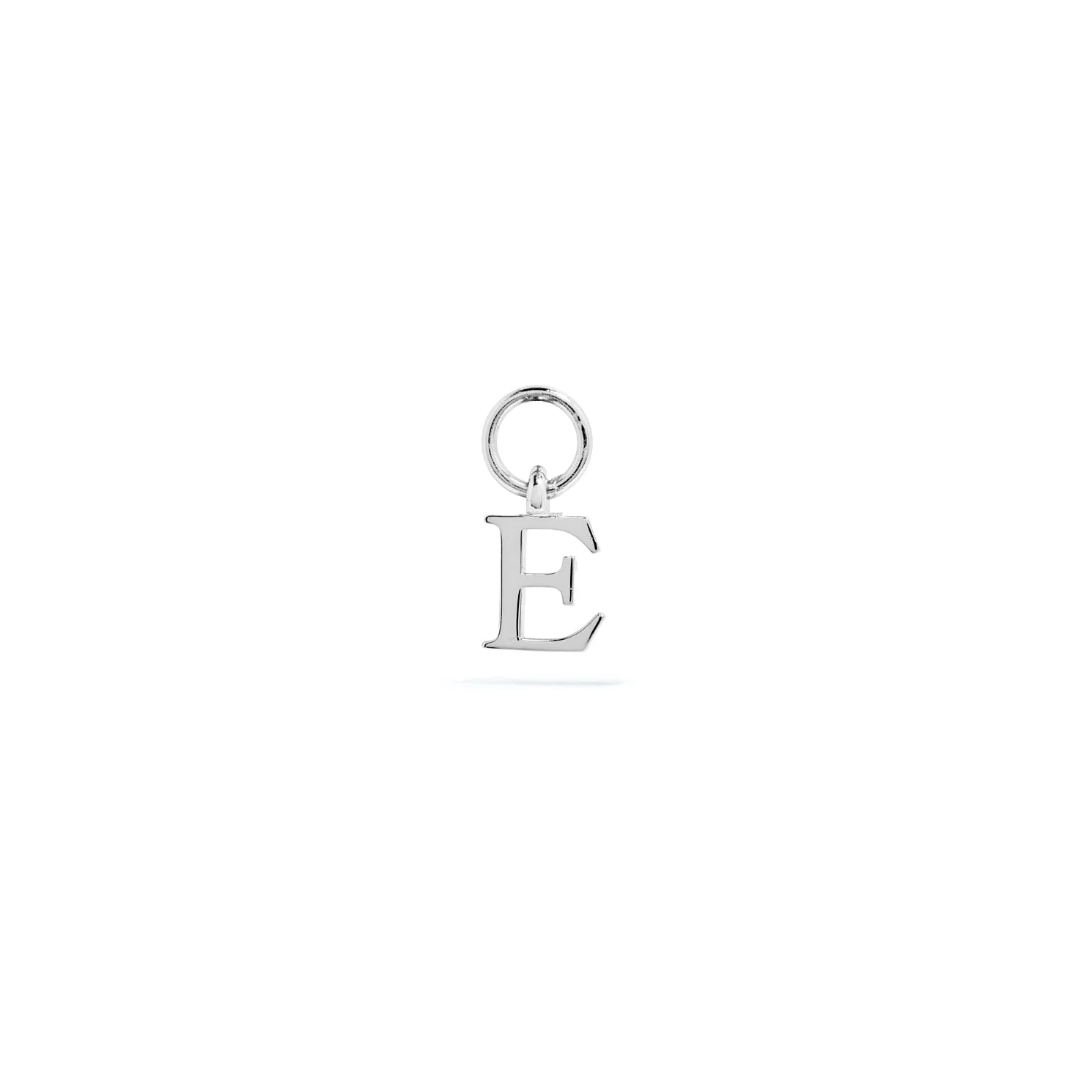 Stacey's Stories Mini Initial Hoop Charm (Silver) - Image 5