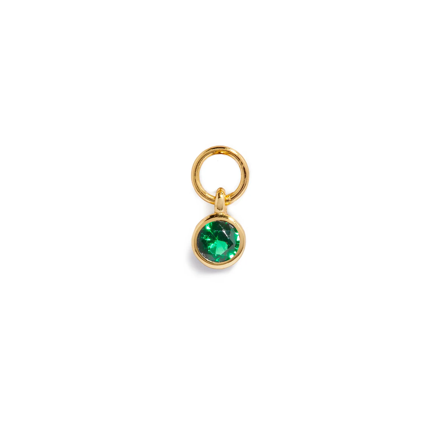Stacey's Stories Mini Birthstone Hoop Charm (Gold) - Image 5