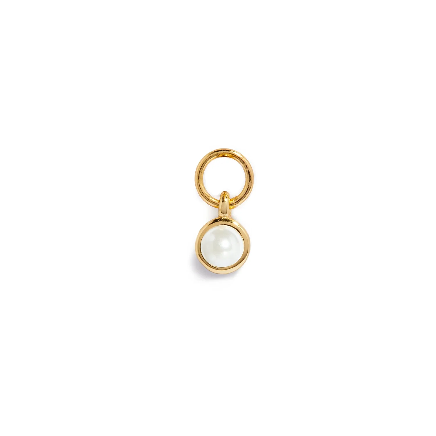 Stacey's Stories Mini Birthstone Hoop Charm (Gold) - Image 6