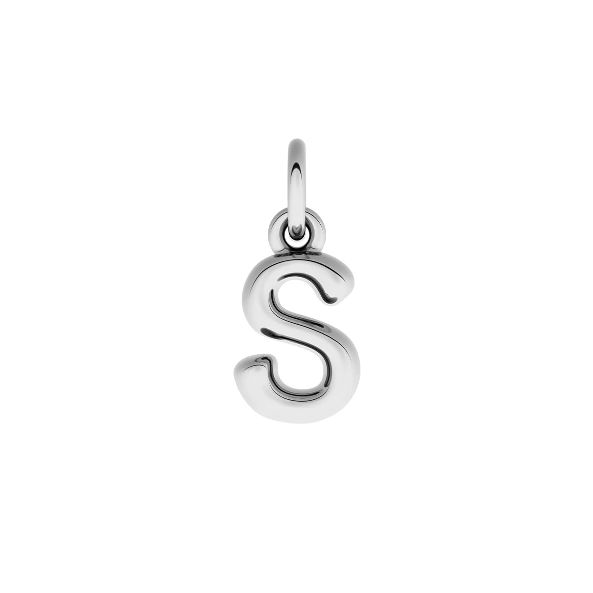 Made Mine Fine Charm - Molten Initial (Silver) - Image 10