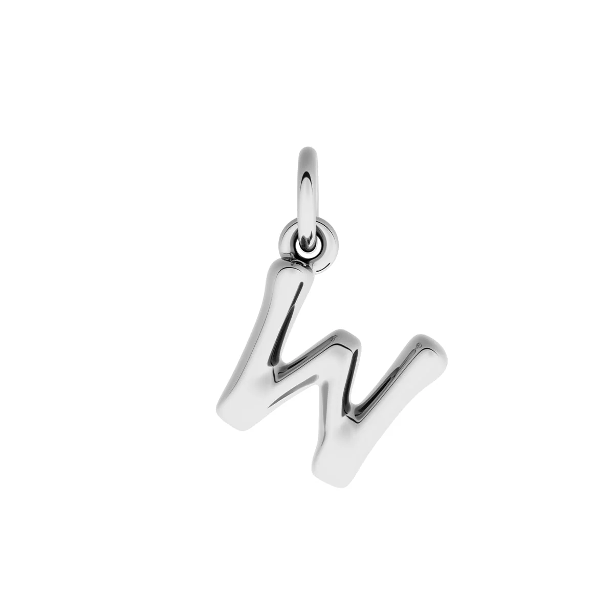 Made Mine Fine Charm - Molten Initial (Silver) - Image 6