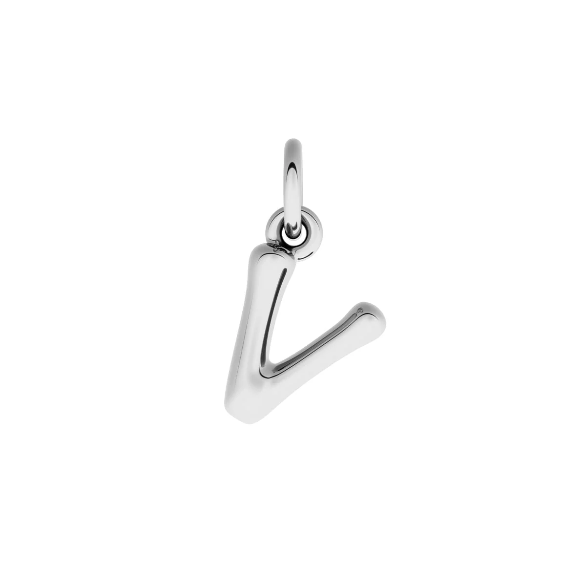 Made Mine Fine Charm - Molten Initial (Silver) - Image 7